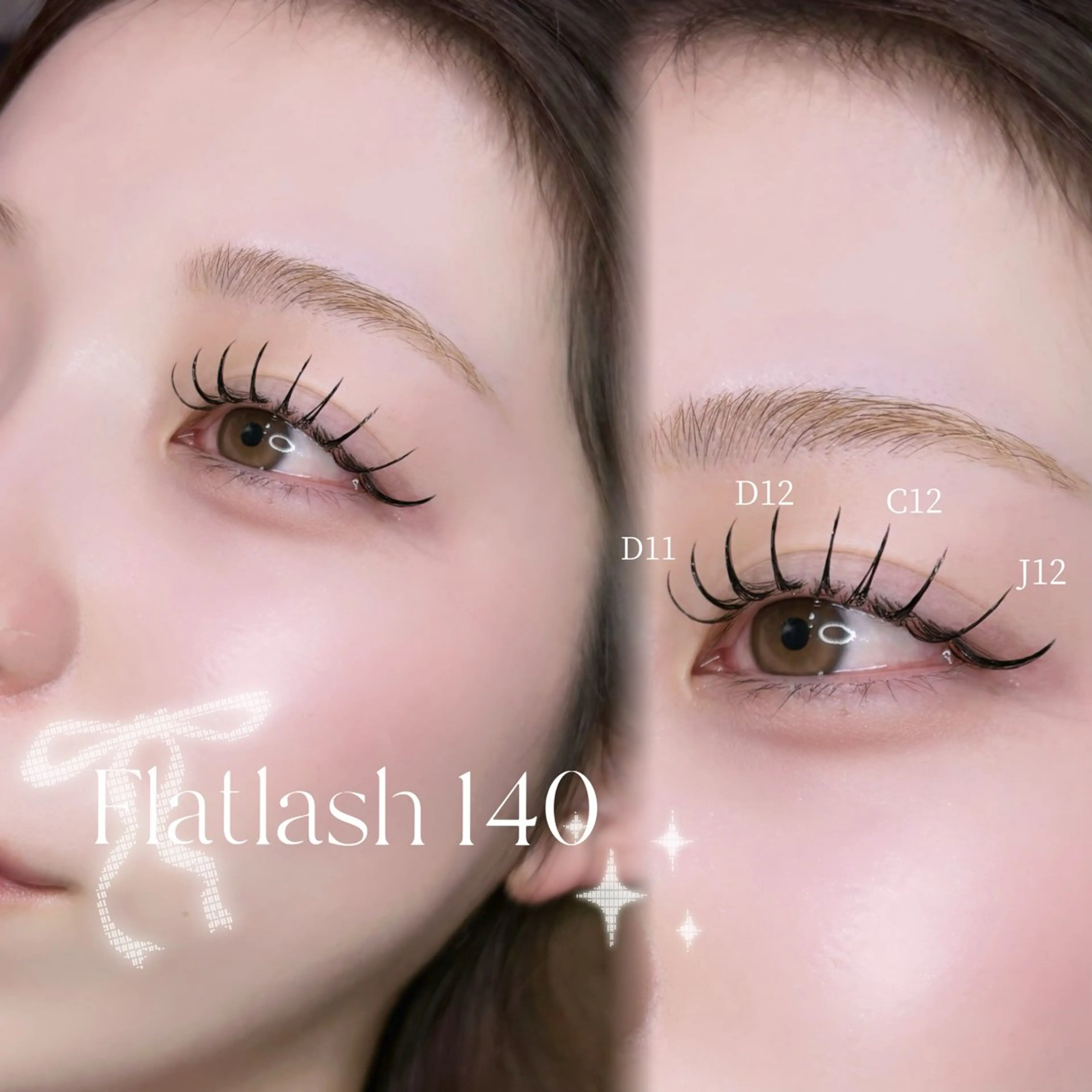 マツエク・マツパ fein. nodoka✮のマツエク・マツパデザイン