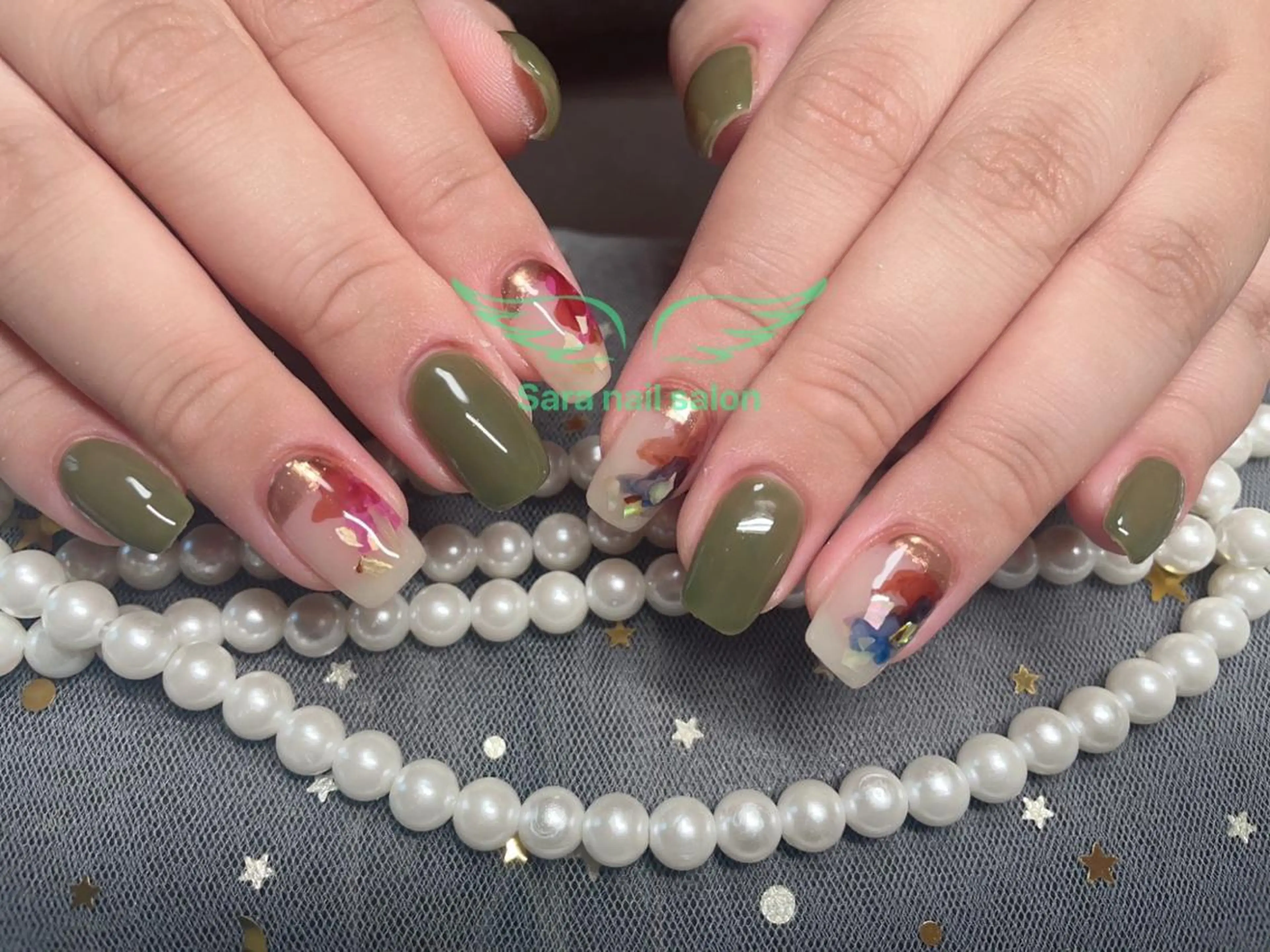 ネイル ハンドネイル ハンドケア 小岩 Saraのネイルデザイン