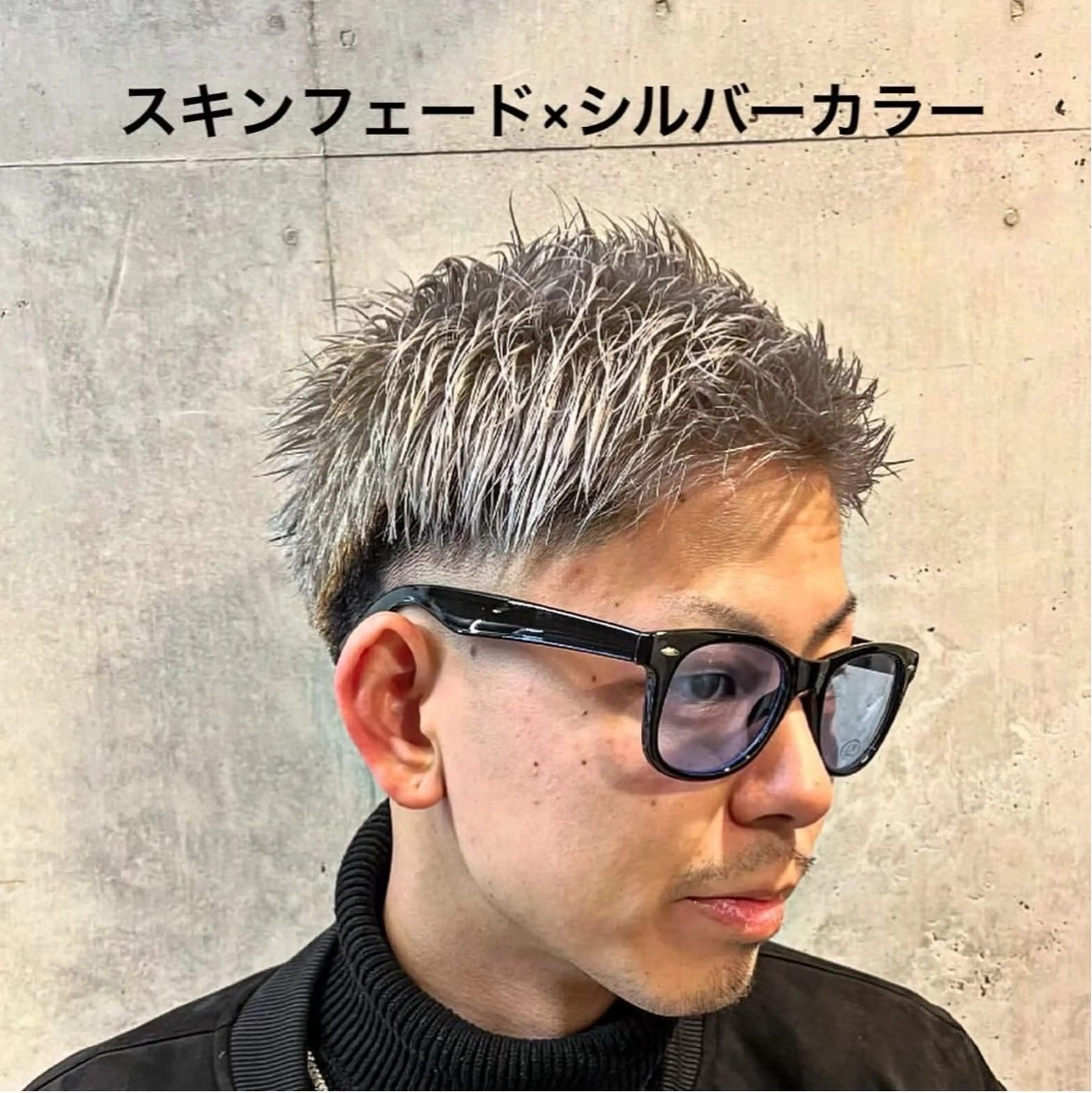 ショート カラー メンズ Libert'e Katsuのヘアスタイル