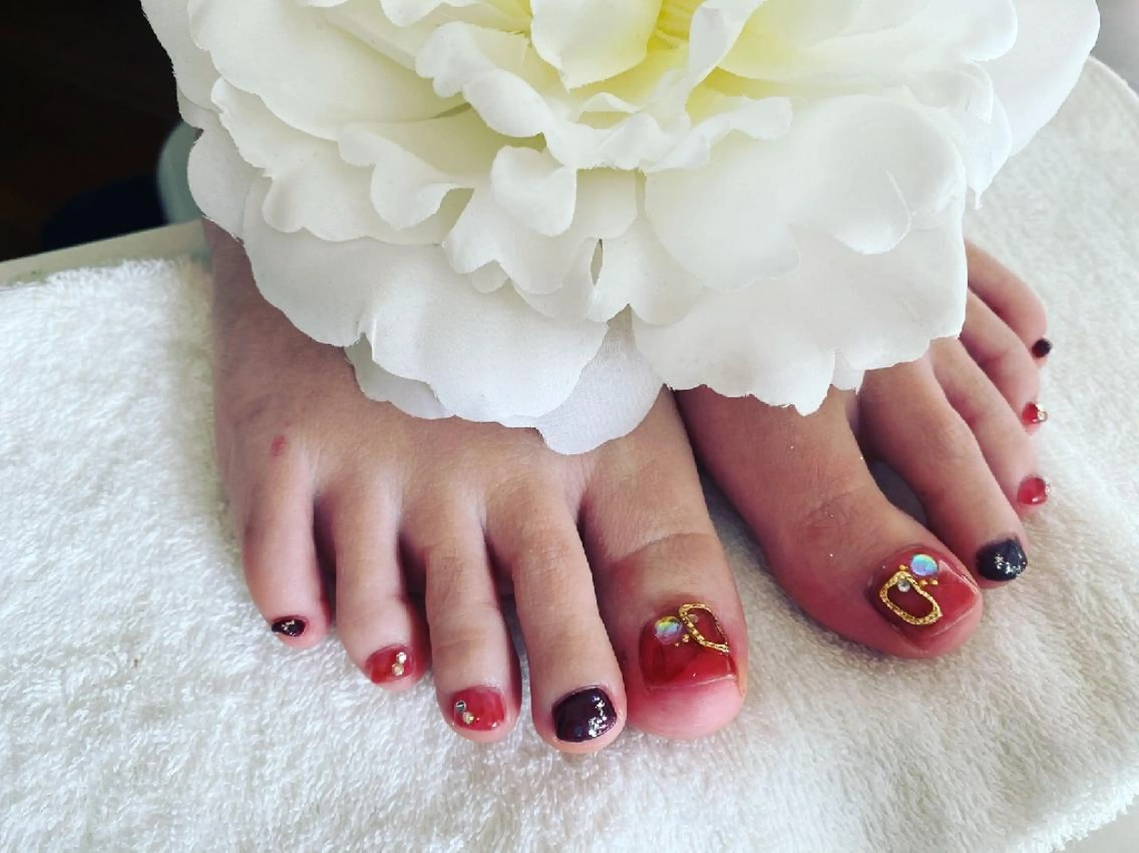 ネイル フットネイル 持ち込み 佐野 愛美のエステ・リラクイメージ