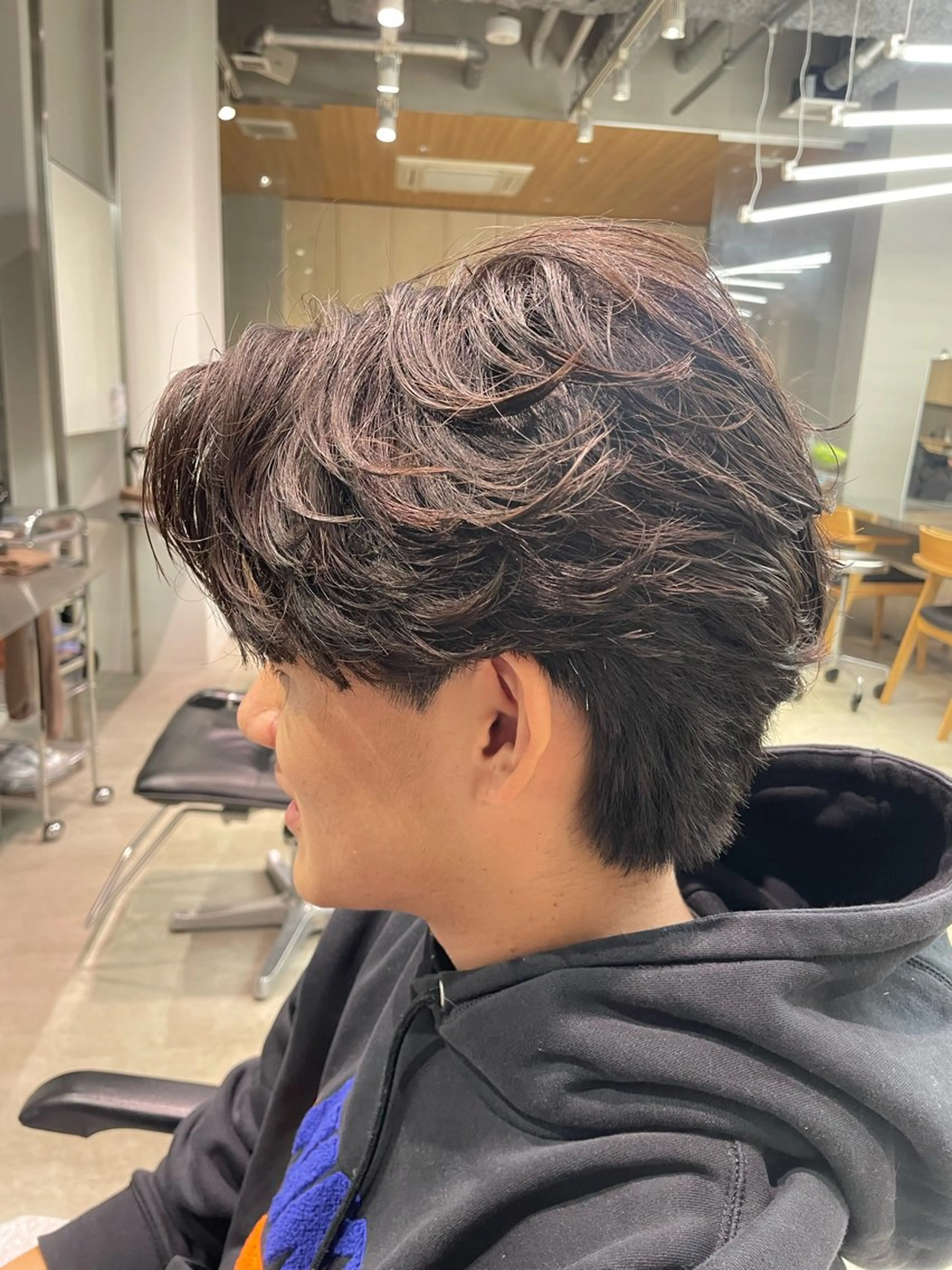 パーマ メンズ カット パーマ fifth天神大名Ⅱ所属・fifth天神 パーマ特化/石橋航海のヘアスタイル