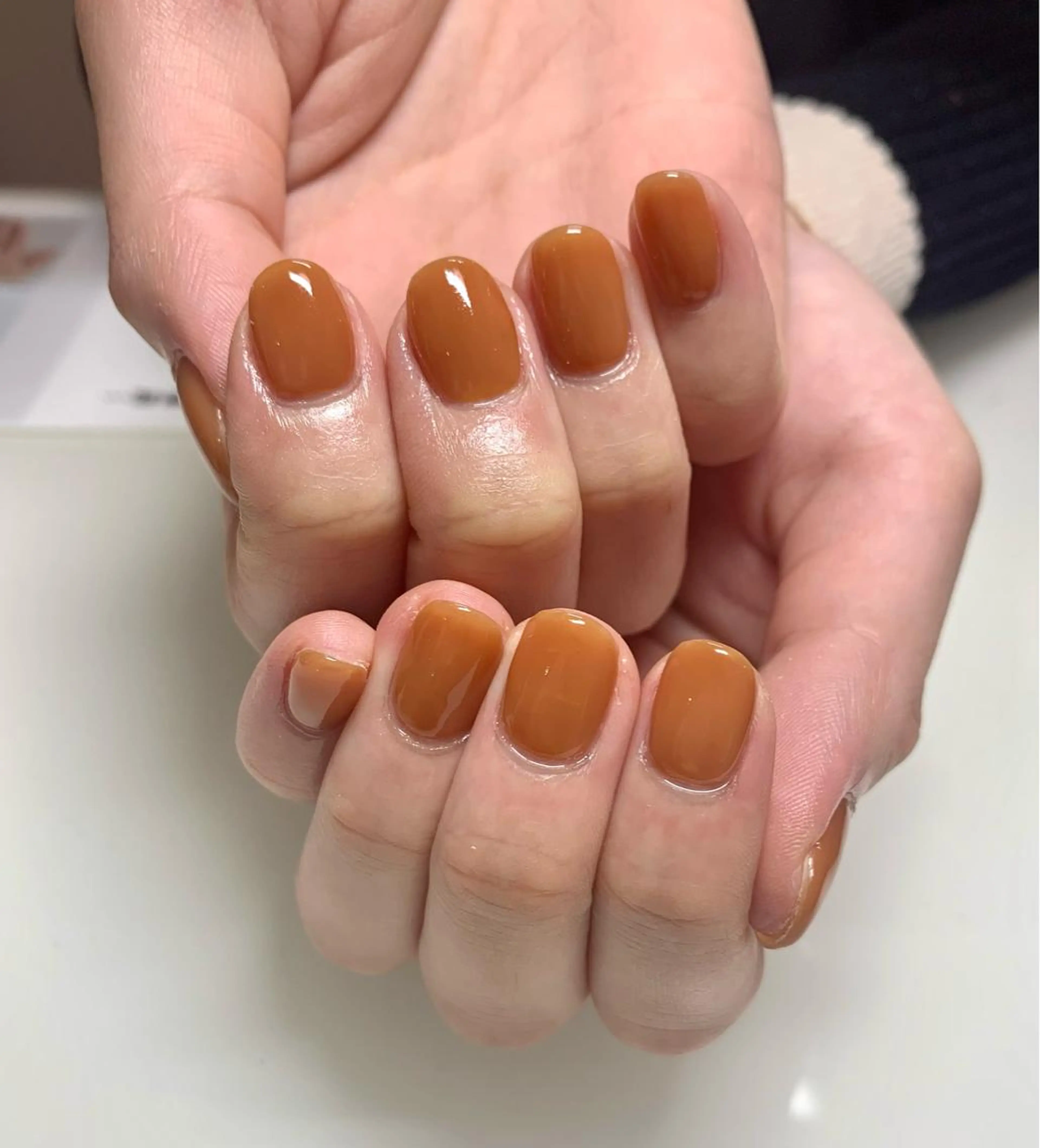 ネイル ワンカラーネイル Leonie やまざきのネイルデザイン