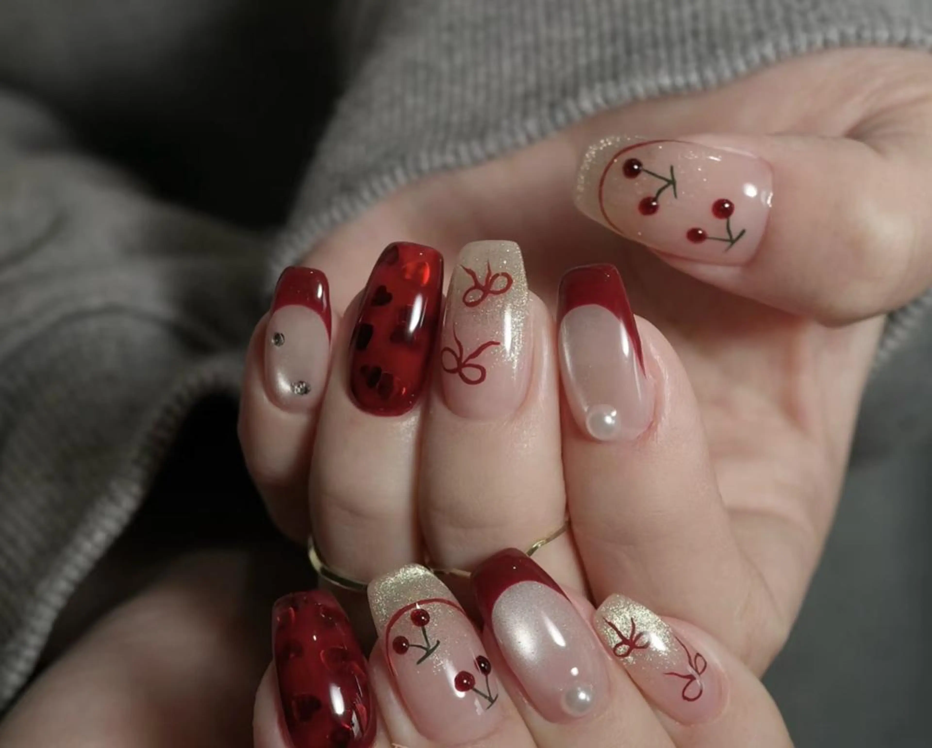 ネイル ハンドネイル By moonネイル 🌷ワンホン/韓国風のネイルデザイン