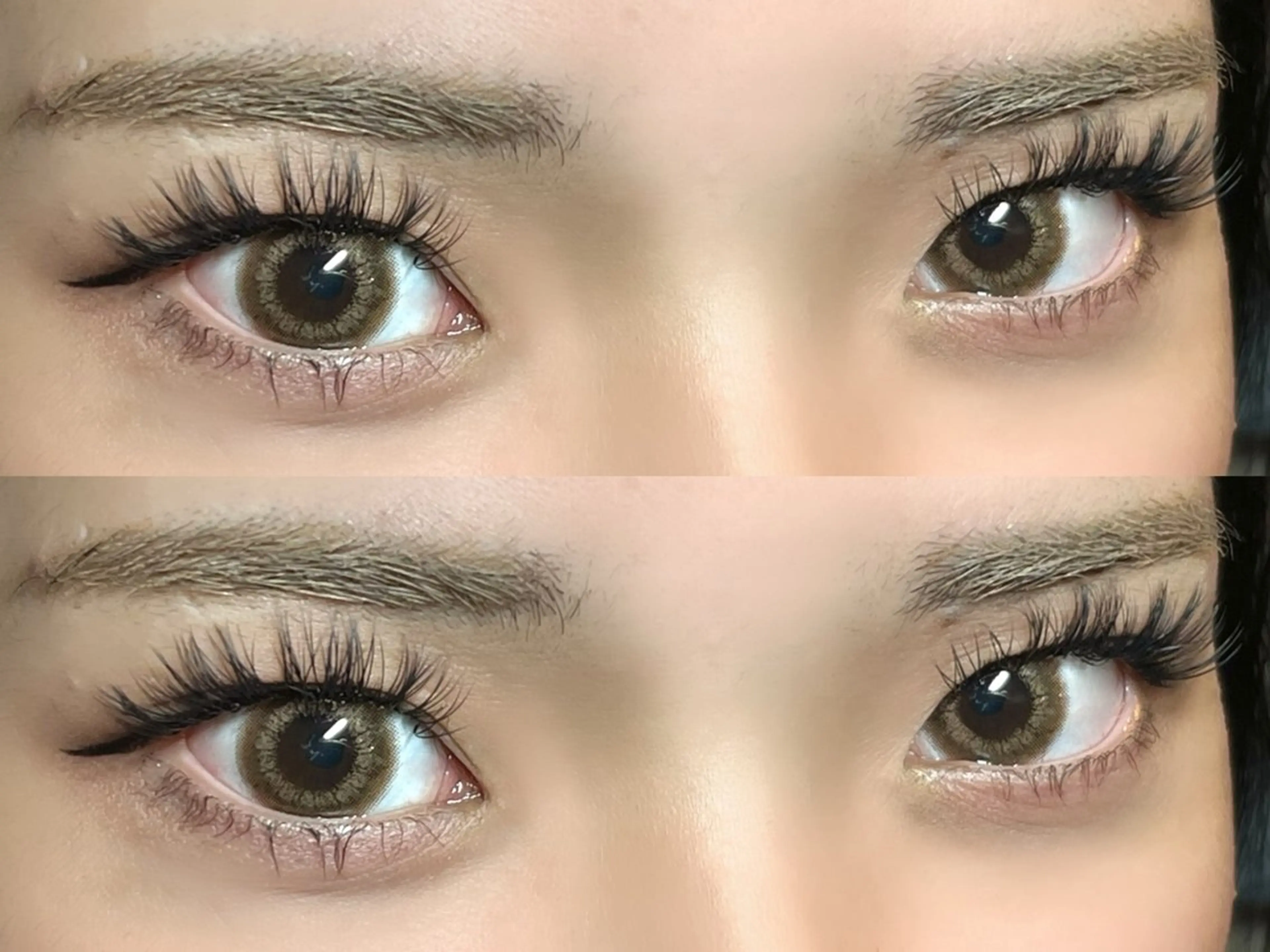 ダブルフラットラッシュ100束(200本)⚠️オフありの場合は施術時間＋30分と別途600円頂きます。の写真