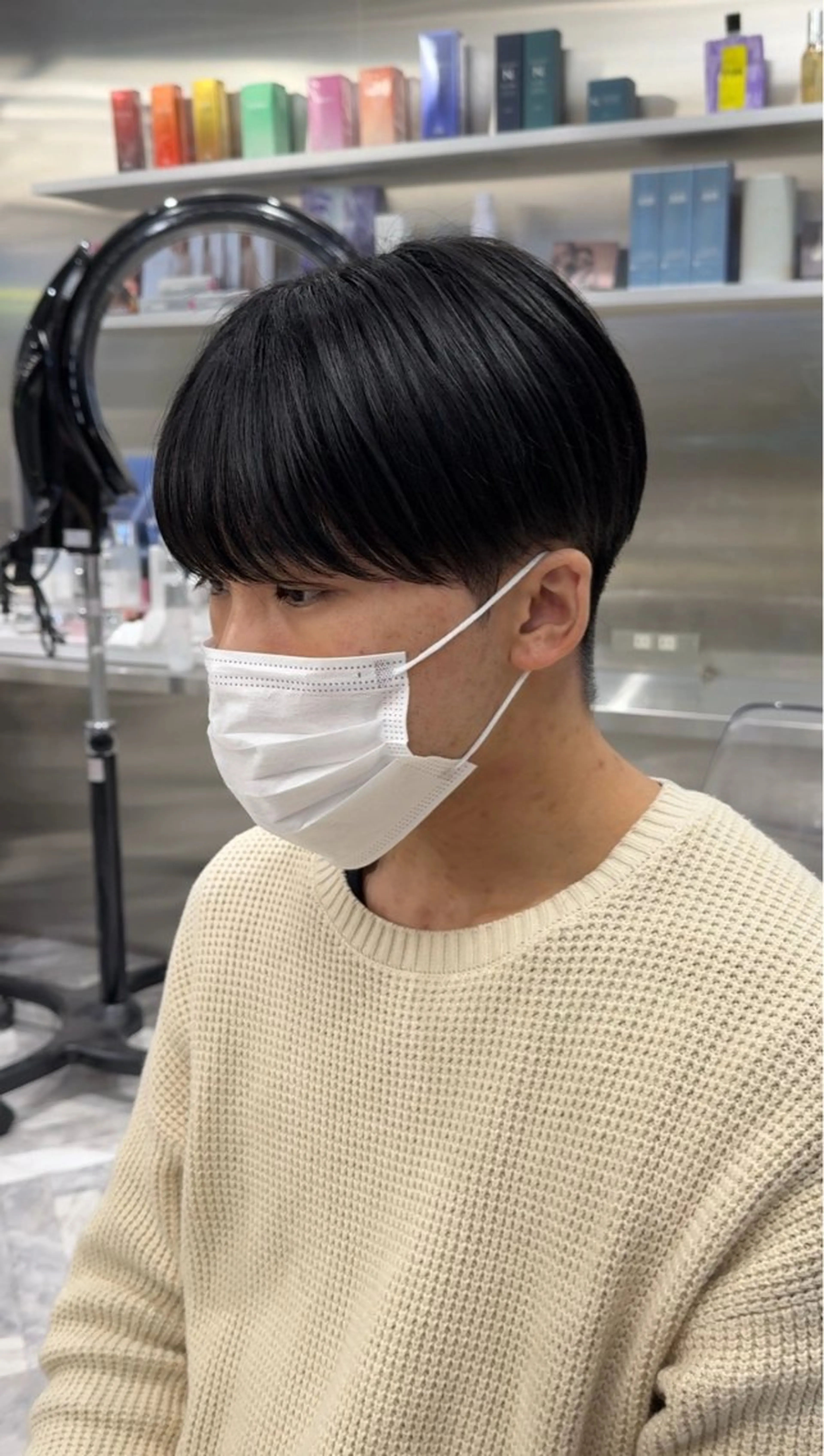 メンズ メンズブリーチ メンズハイトーン メンズインナーカラー メンズ韓国風 酸性ストレート 酸性ストレート /ハイトーン/つばさのヘアスタイル