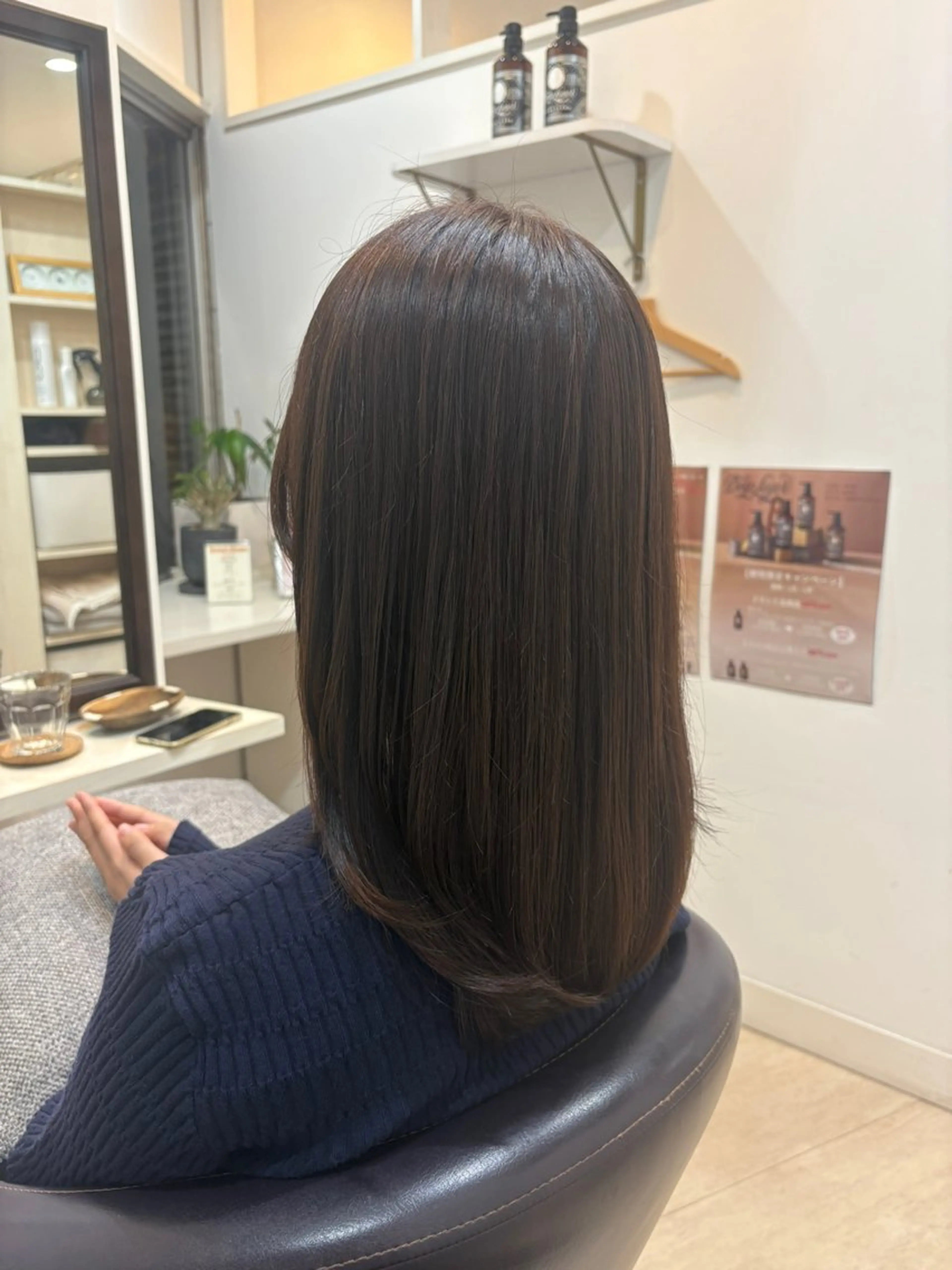 セミロング カラー ブラウンカラー オレンジ カット ヘアカラー トリートメント 🫧arisa🫧 レイヤー/アレンジのヘアスタイル