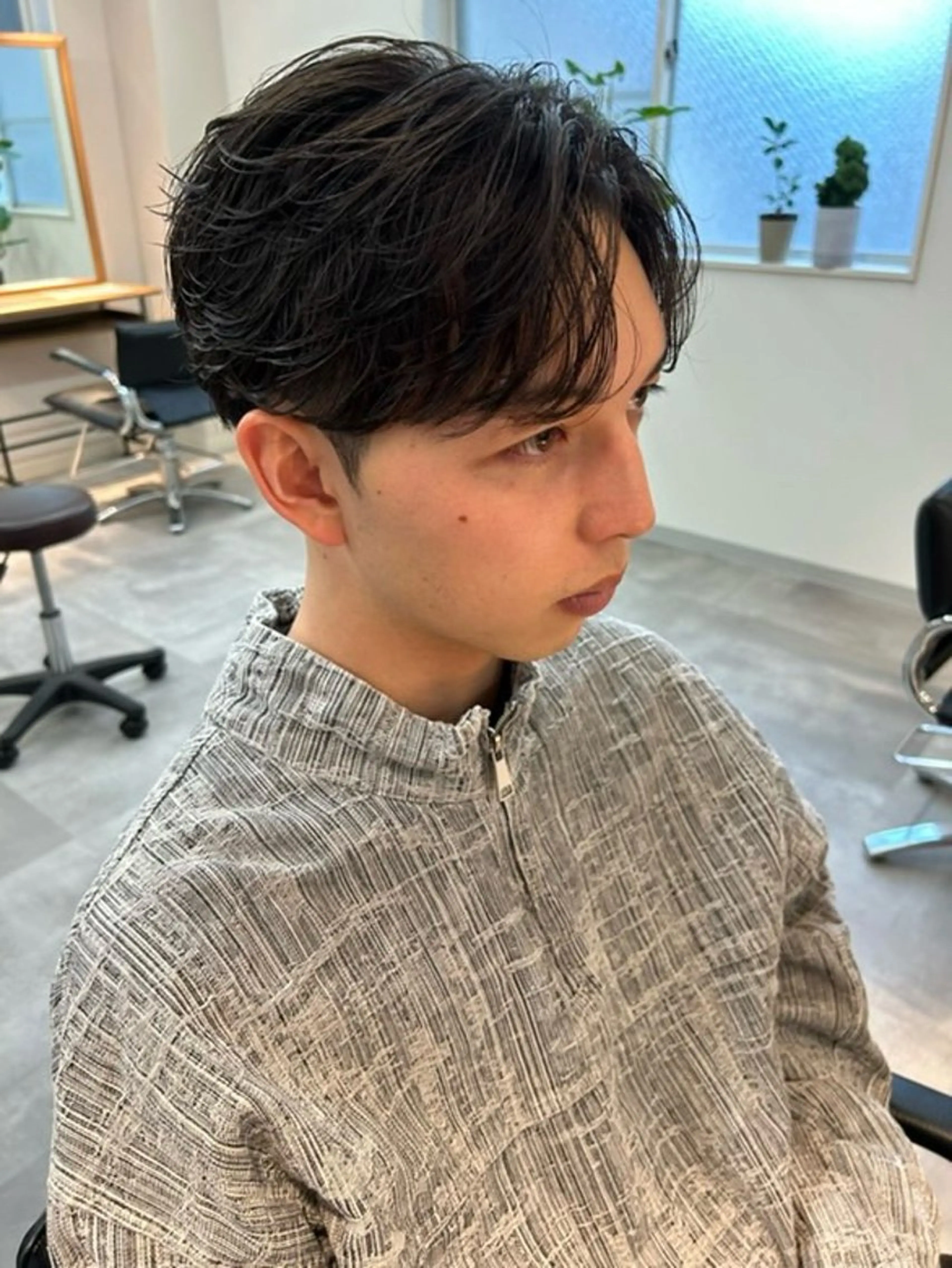 パーマ メンズ メンズパーマ ニュアンスパーマ 男の理想を叶える🔥 メンズパーマ特化｜関のヘアスタイル