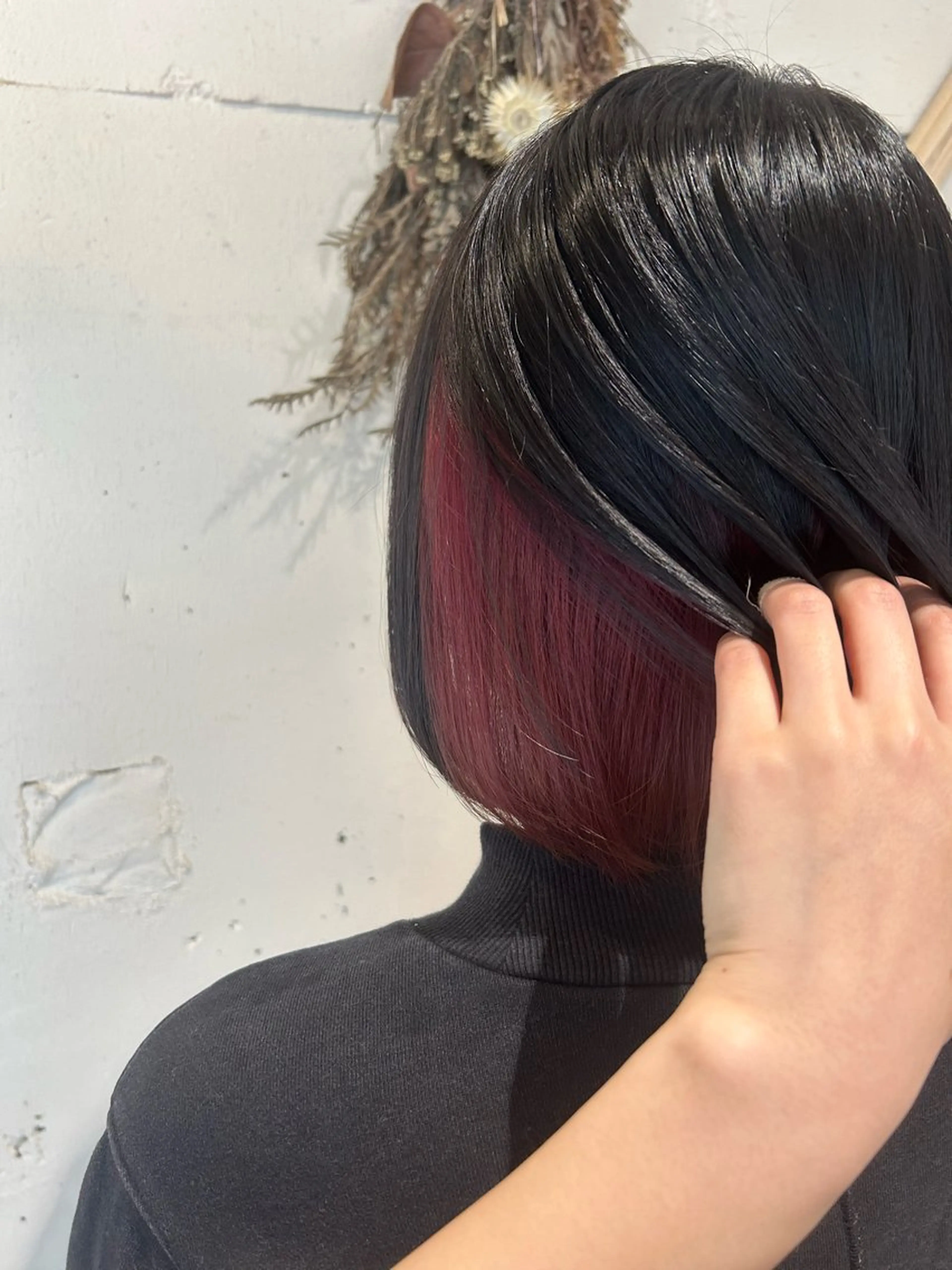 ショート カラー ヘアカラー あずま みゆのヘアスタイル