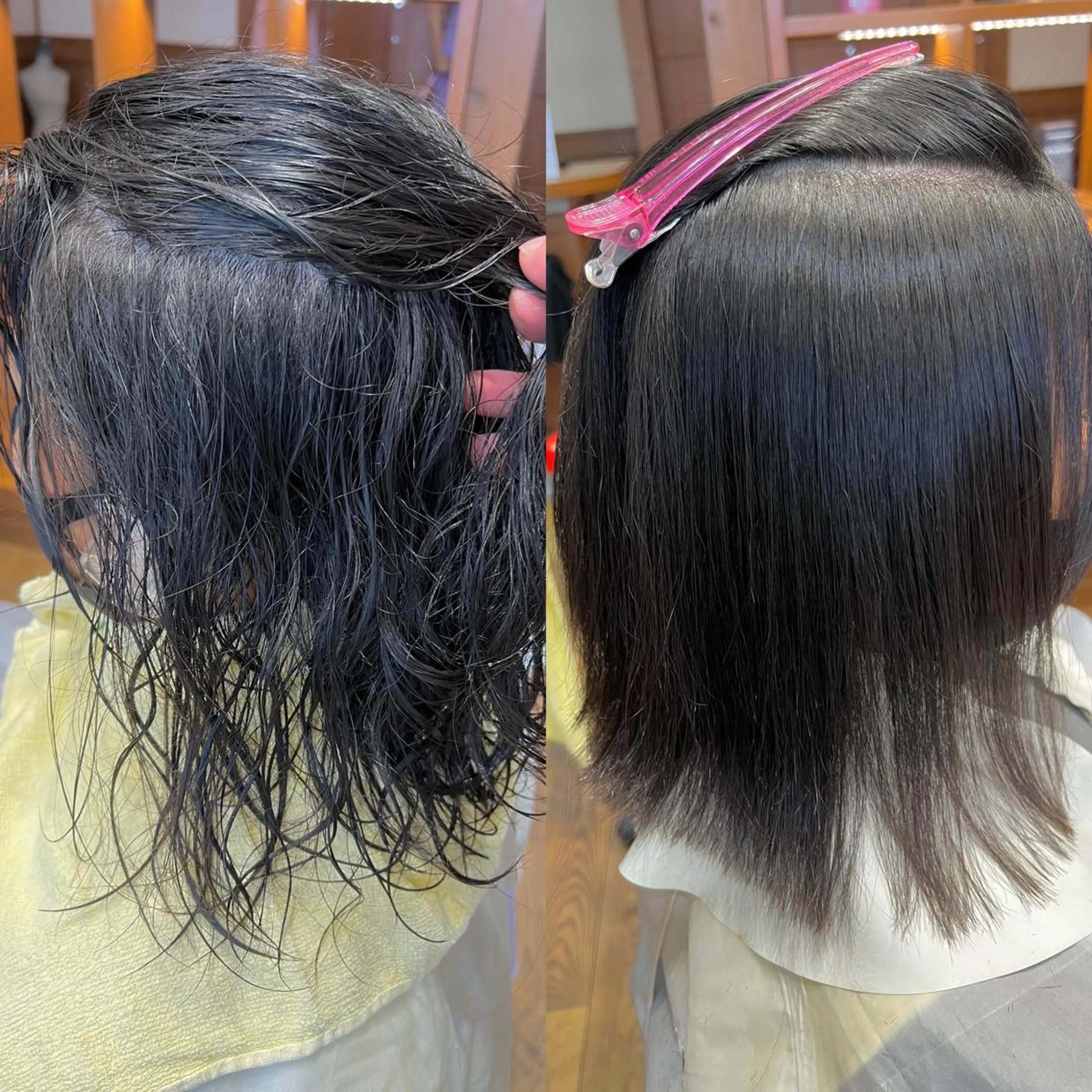 ミディアム カラー パーマ Artist 藤﨑紘成のヘアスタイル