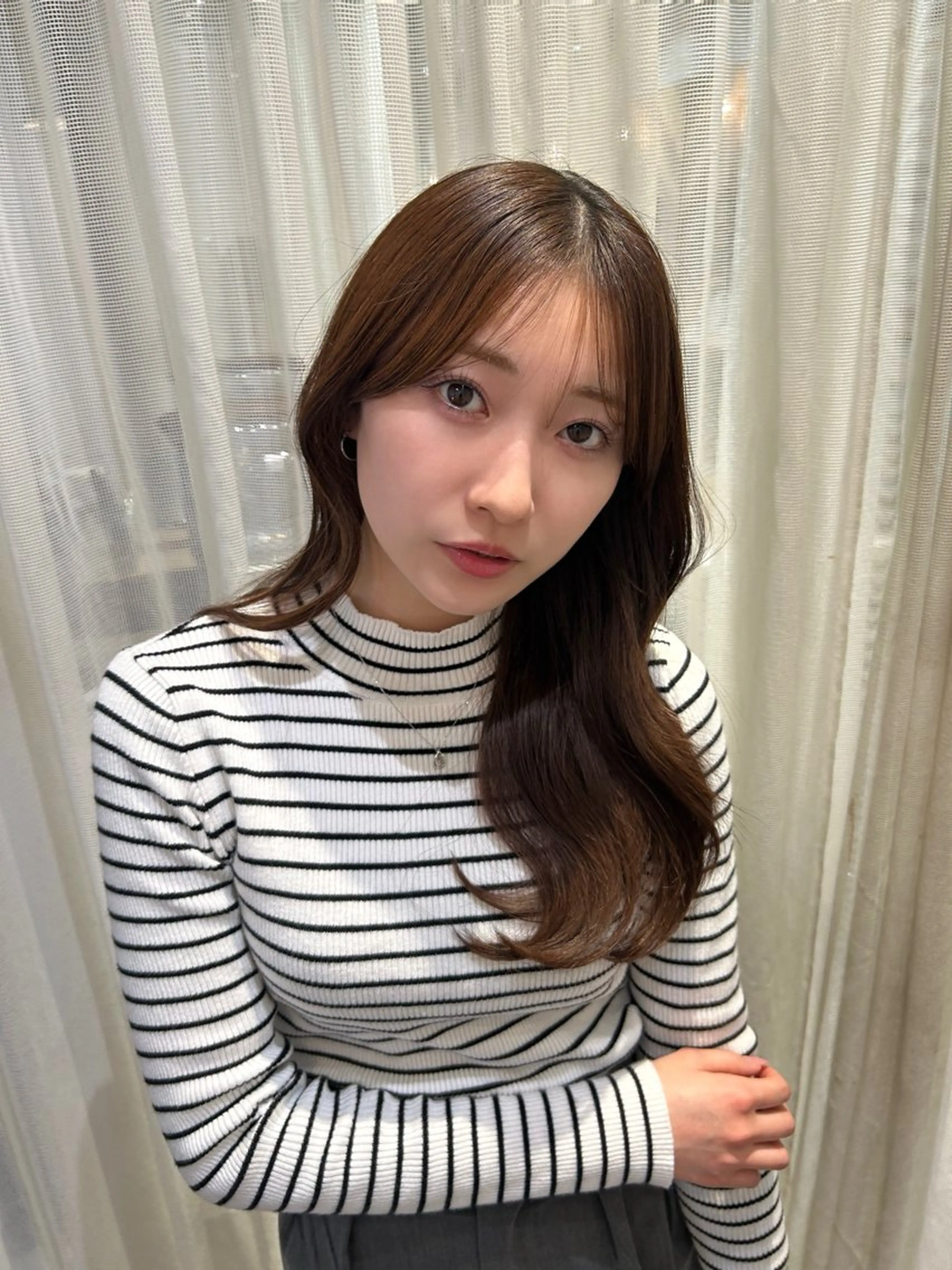 〈ミニモ限定50%off〉ブリーチなし透明感カラー♡ケラチントリートメントの写真