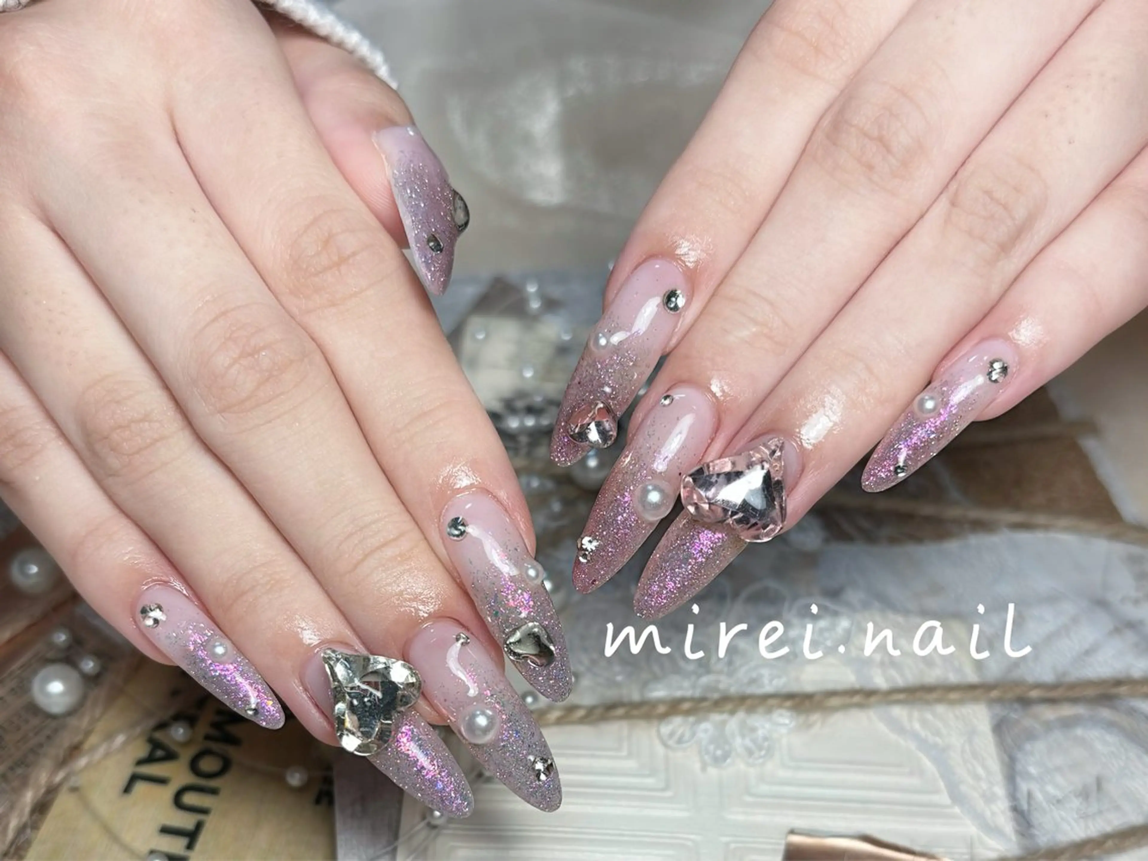 ネイル mirei‘nail所属・jade.vase ミレイのネイルデザイン