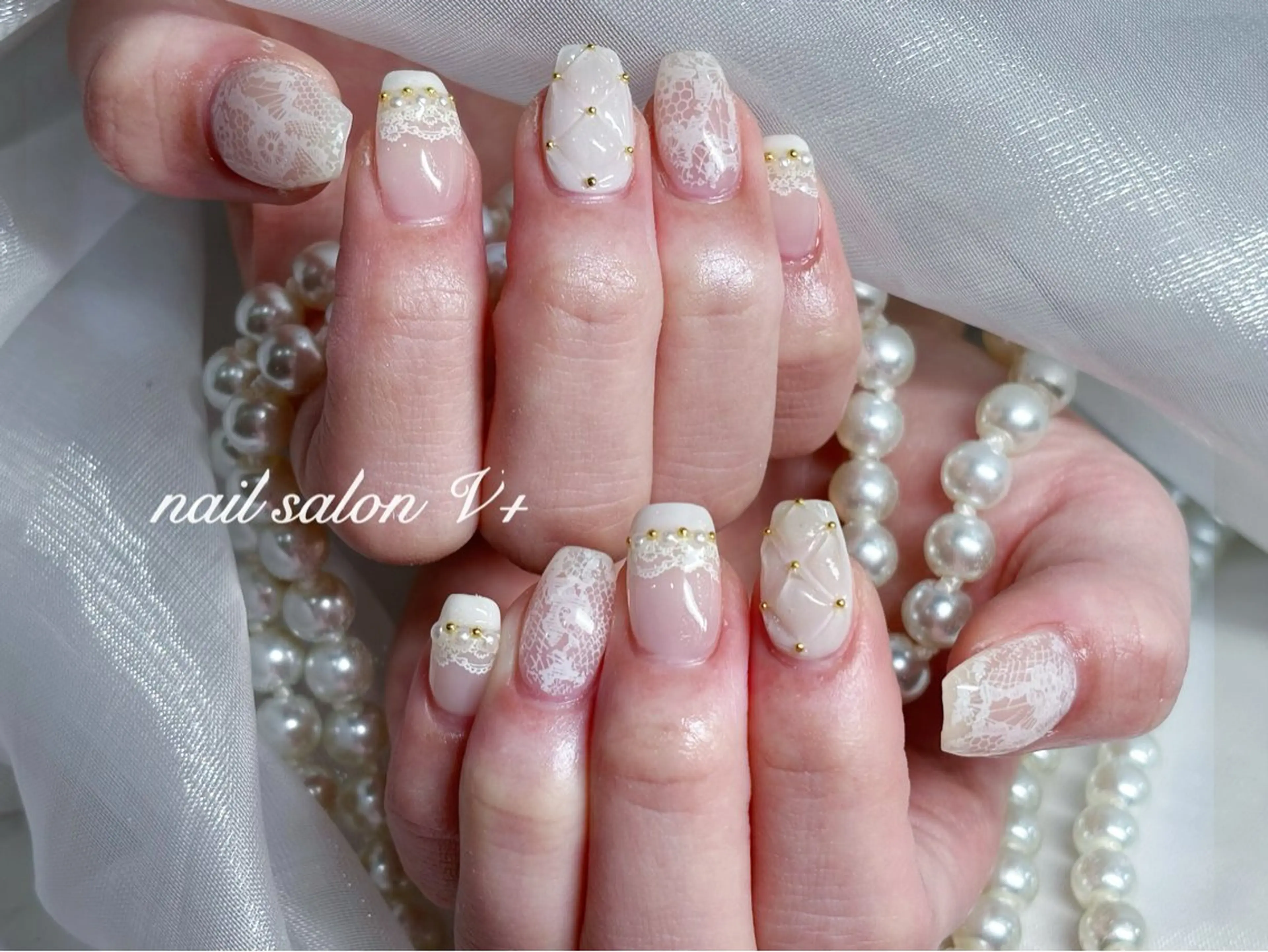 ネイル ハンドネイル Nailsalon Vi+ももか🩷のネイルデザイン