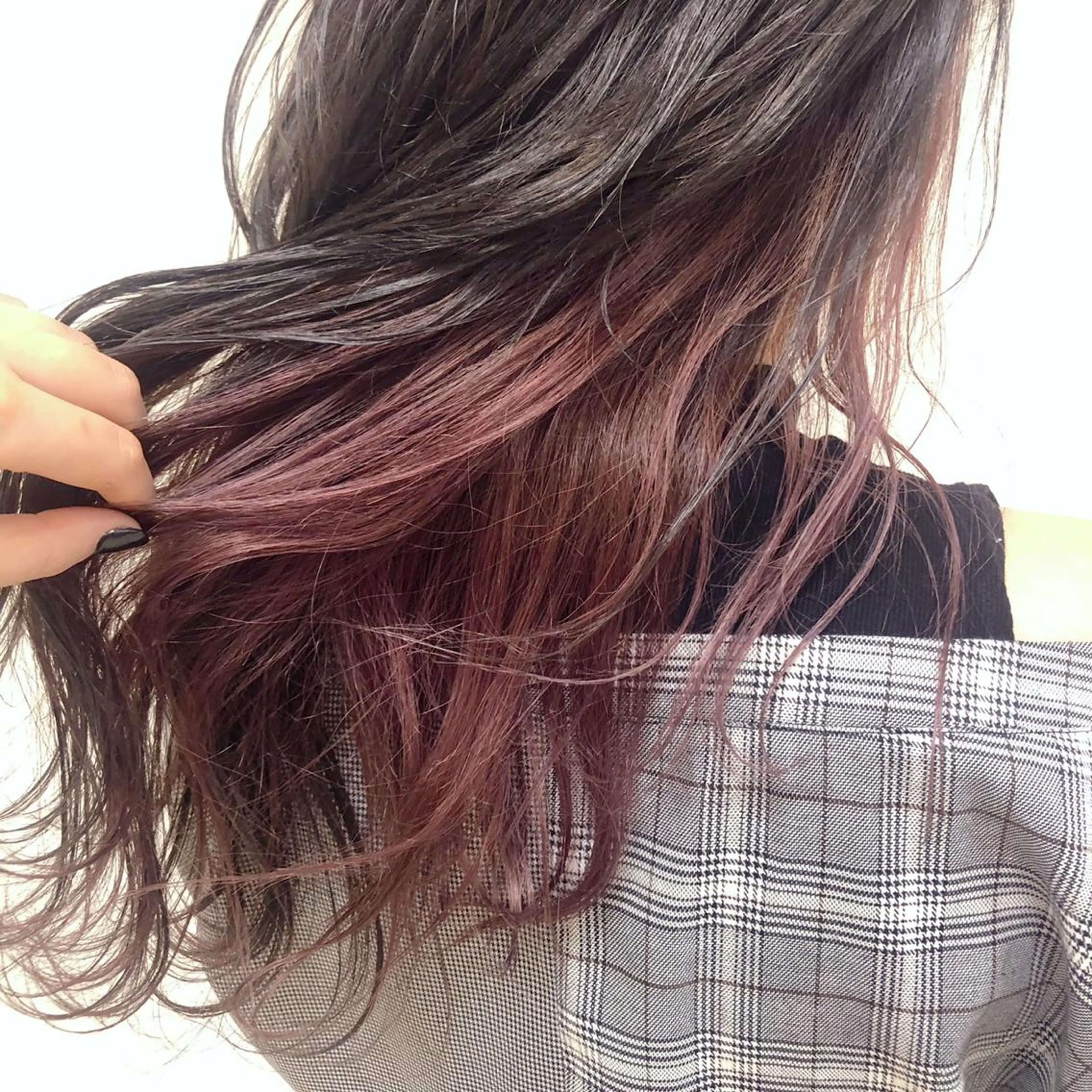 ロング カラー ヘアアレンジ ヘアカラー トリートメント 【Sweep】おじま のぞみのヘアスタイル