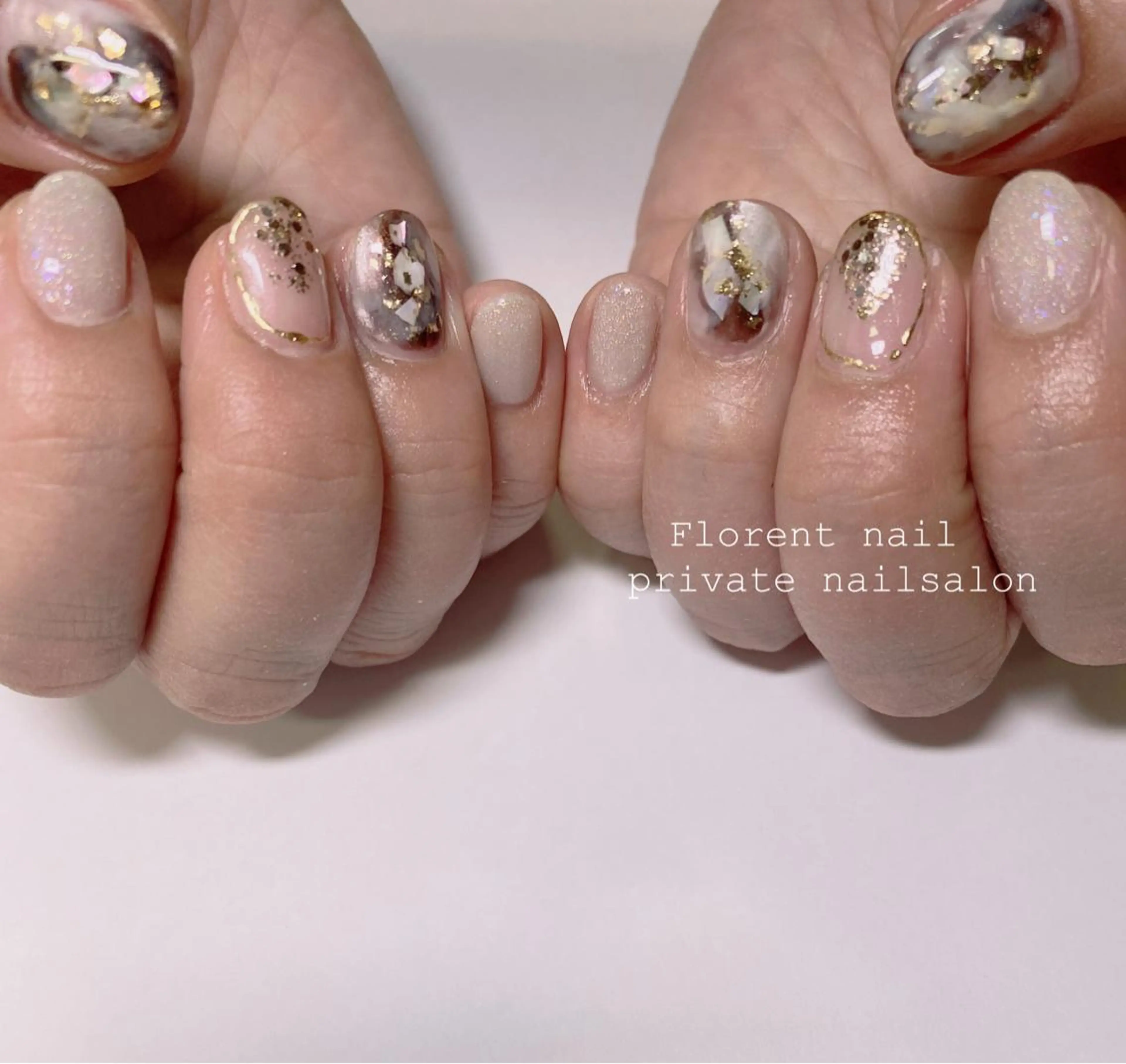 ネイル ハンドネイル florent nailのネイルデザイン