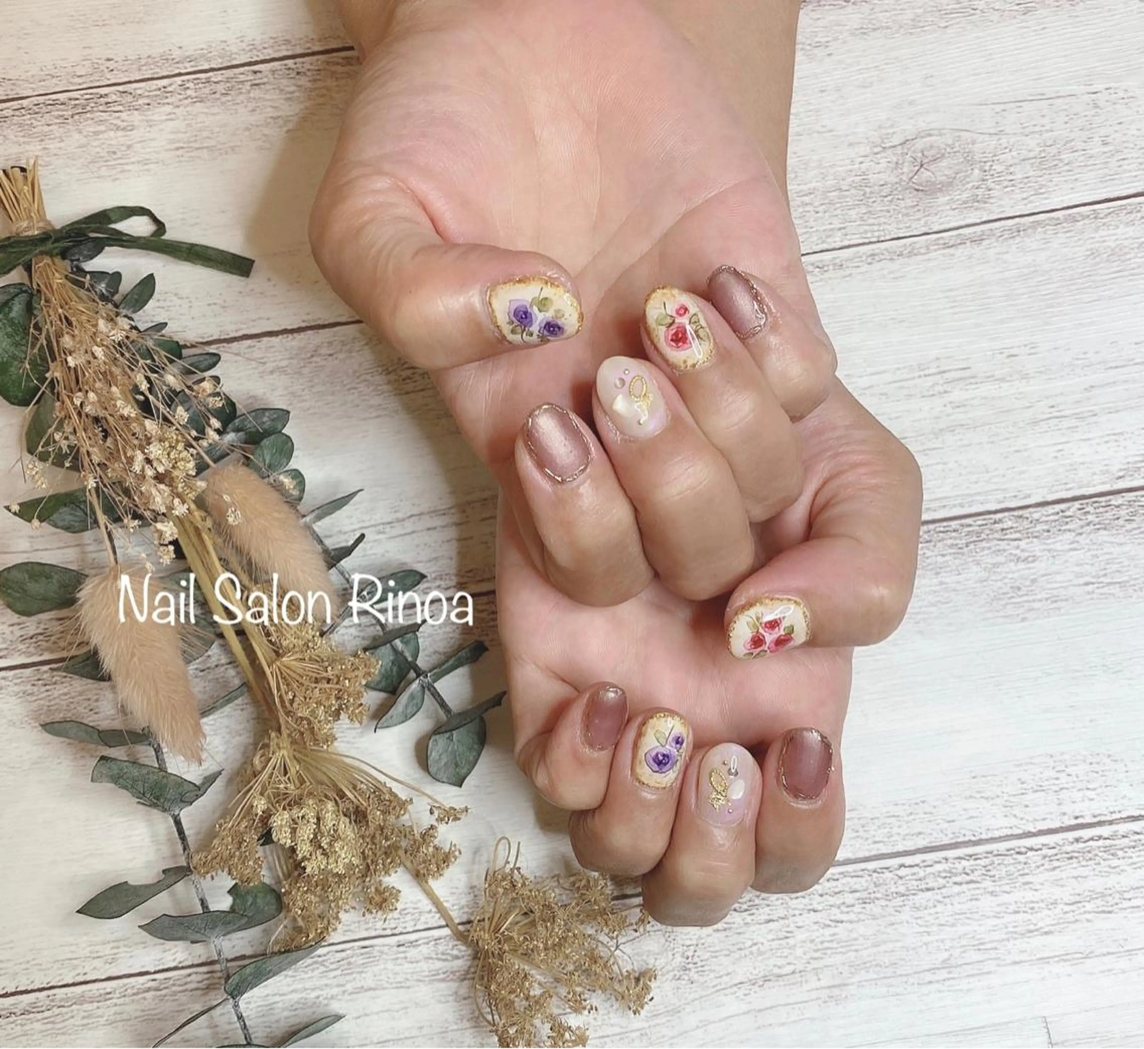 ネイル Nail Salon Rinoaのネイルデザイン