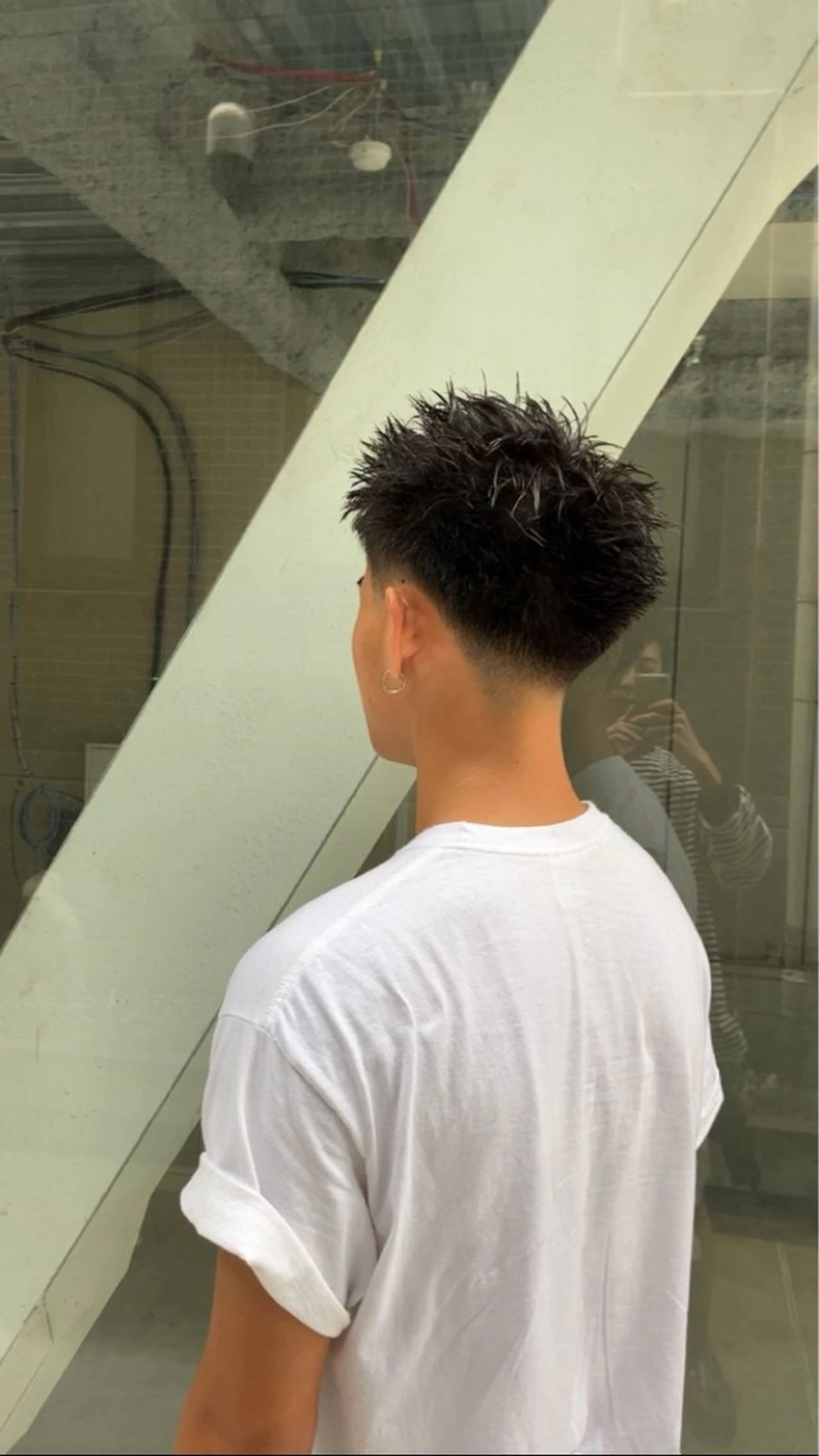 ショート ラフィスヘアー オウスケのヘアスタイル