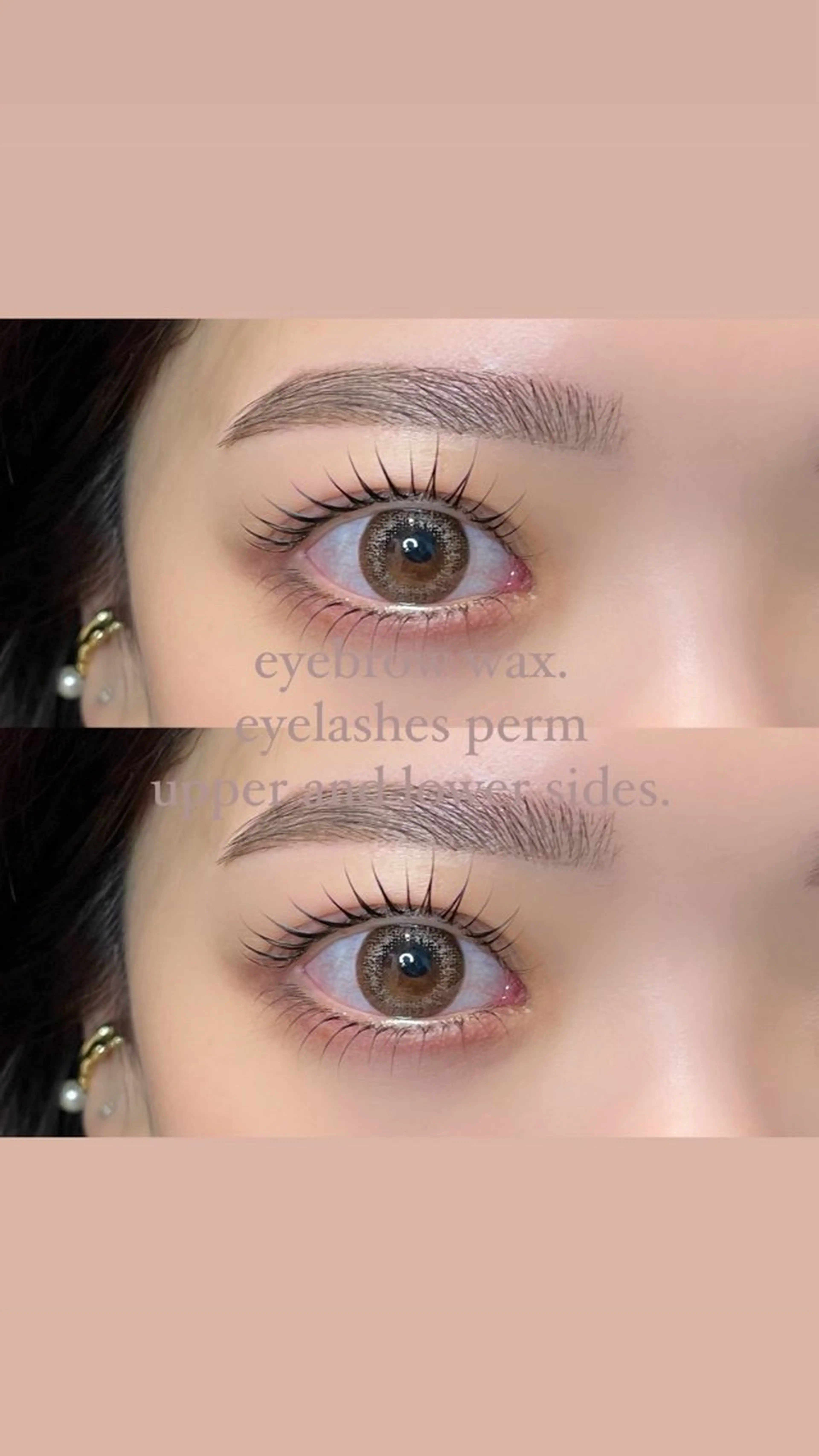 オールメニュー✨【⠀上下パーマ＋アイブロウスタイリング】の写真