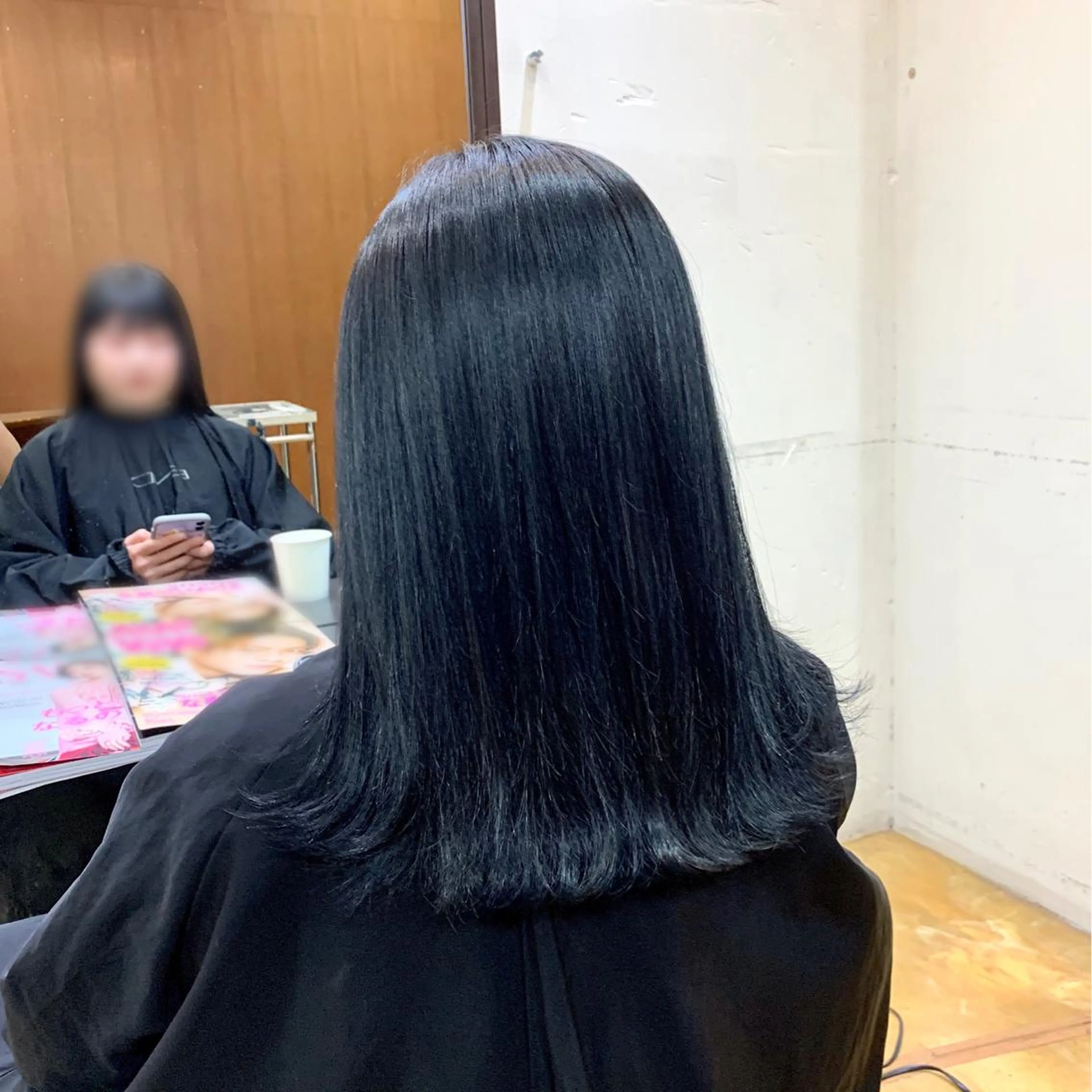 ミディアム カラー 韓国レイヤーカット★ 小林大樹のヘアスタイル