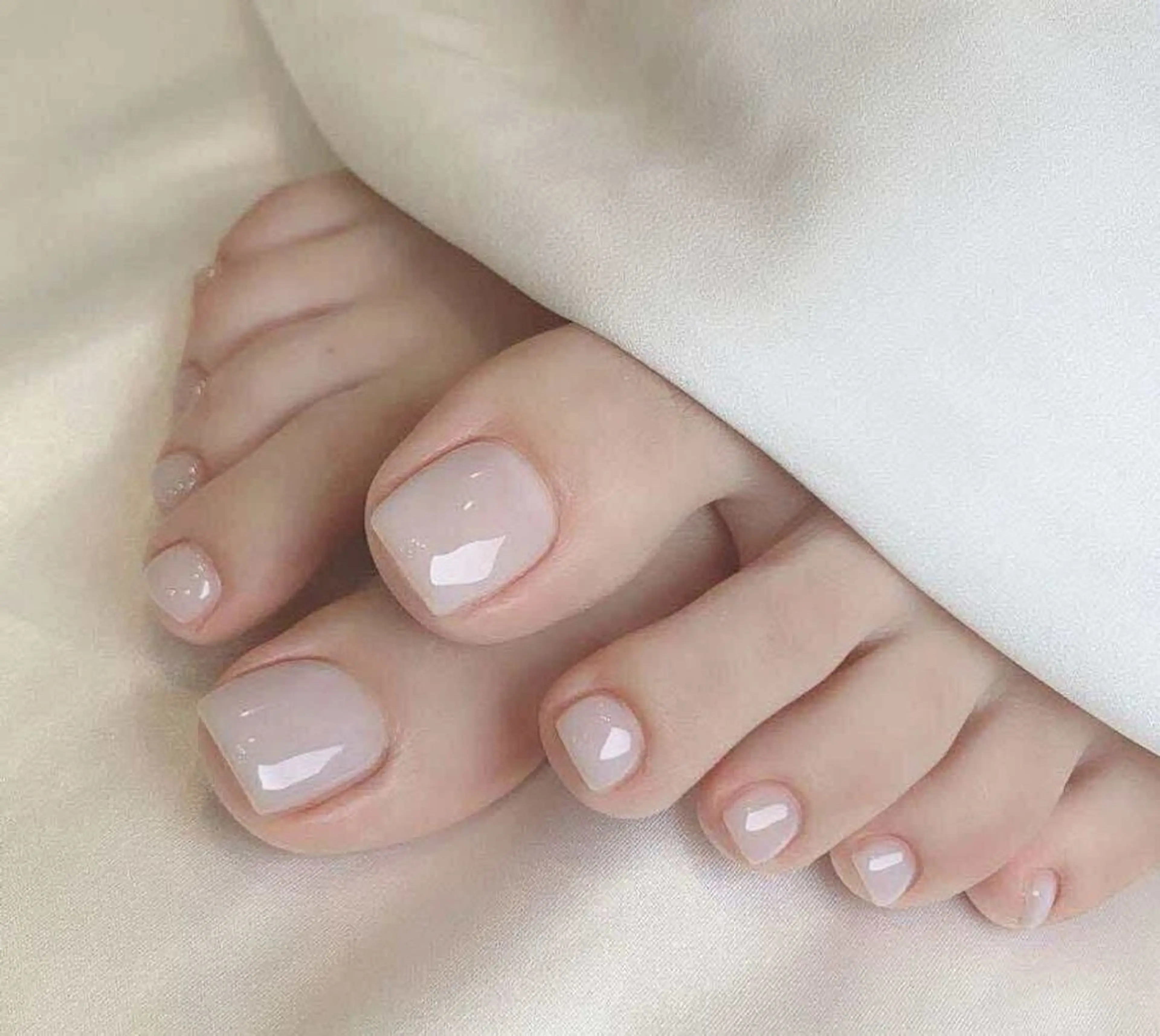 【フット】≪オフあり≫ワンカラー🩵の写真