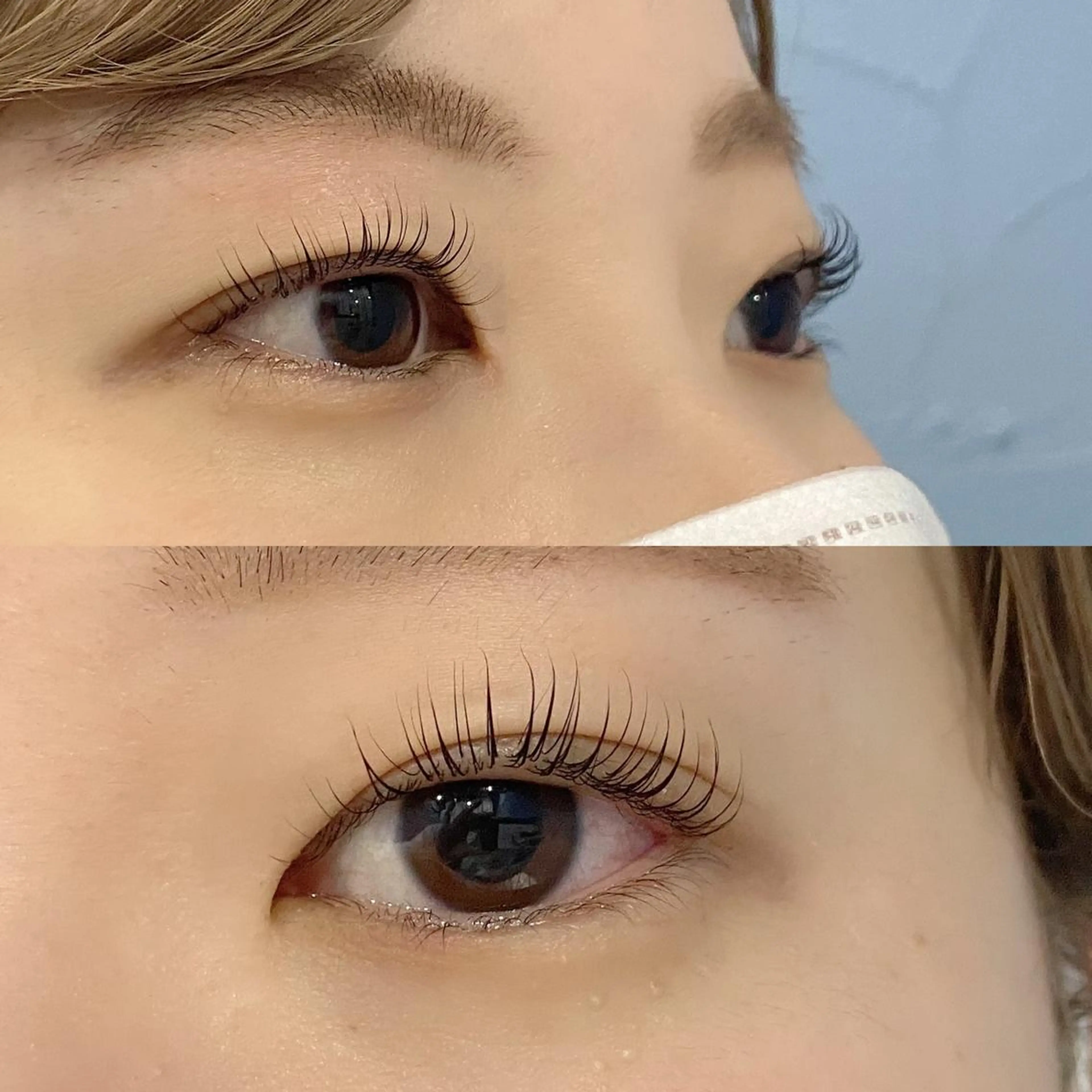 マツエク・マツパ 一重×まつ毛パーマ 岩見 桐子のマツエク・マツパデザイン