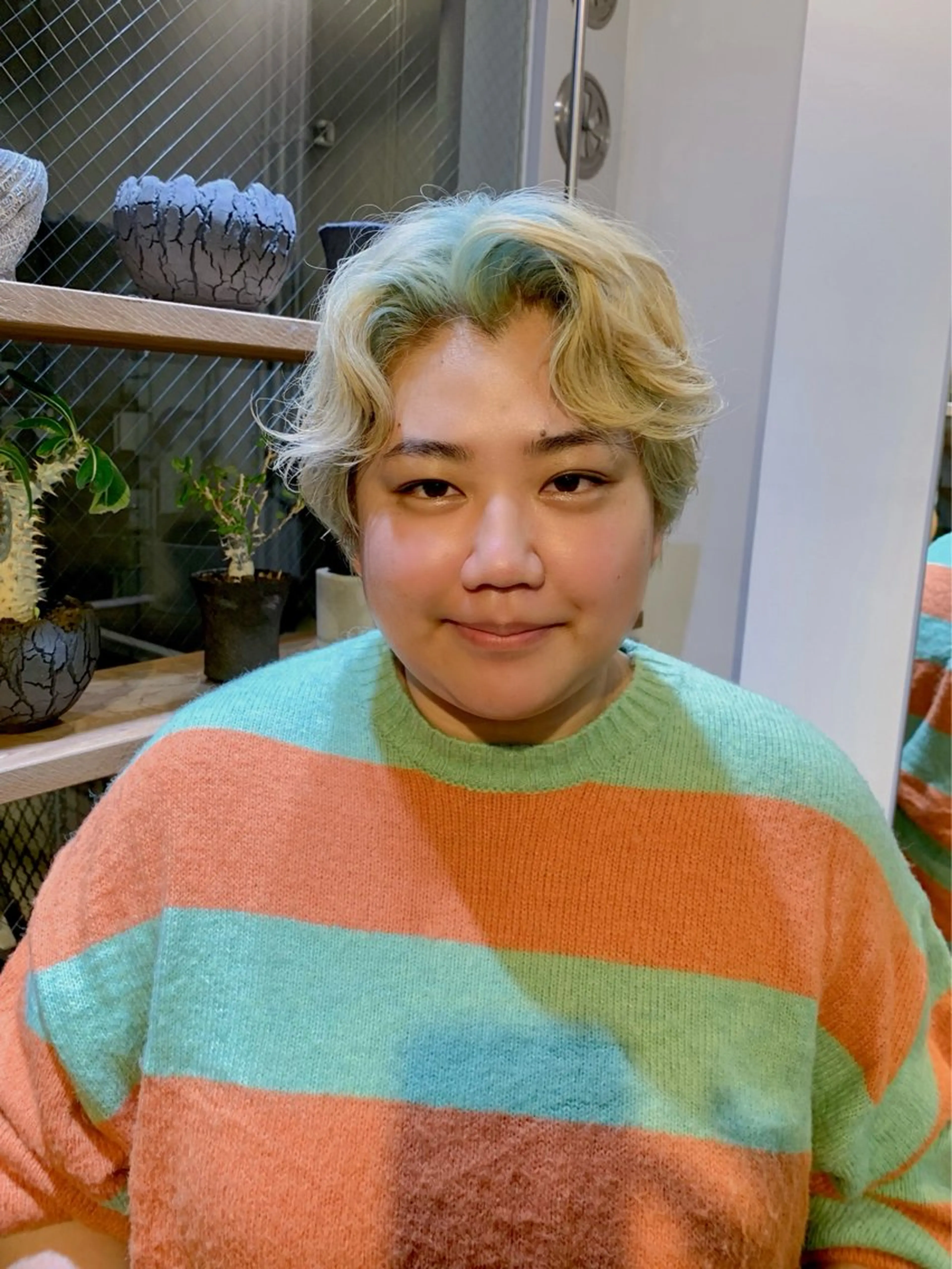 ショート cyez所属・サカイ ユウのヘアスタイル