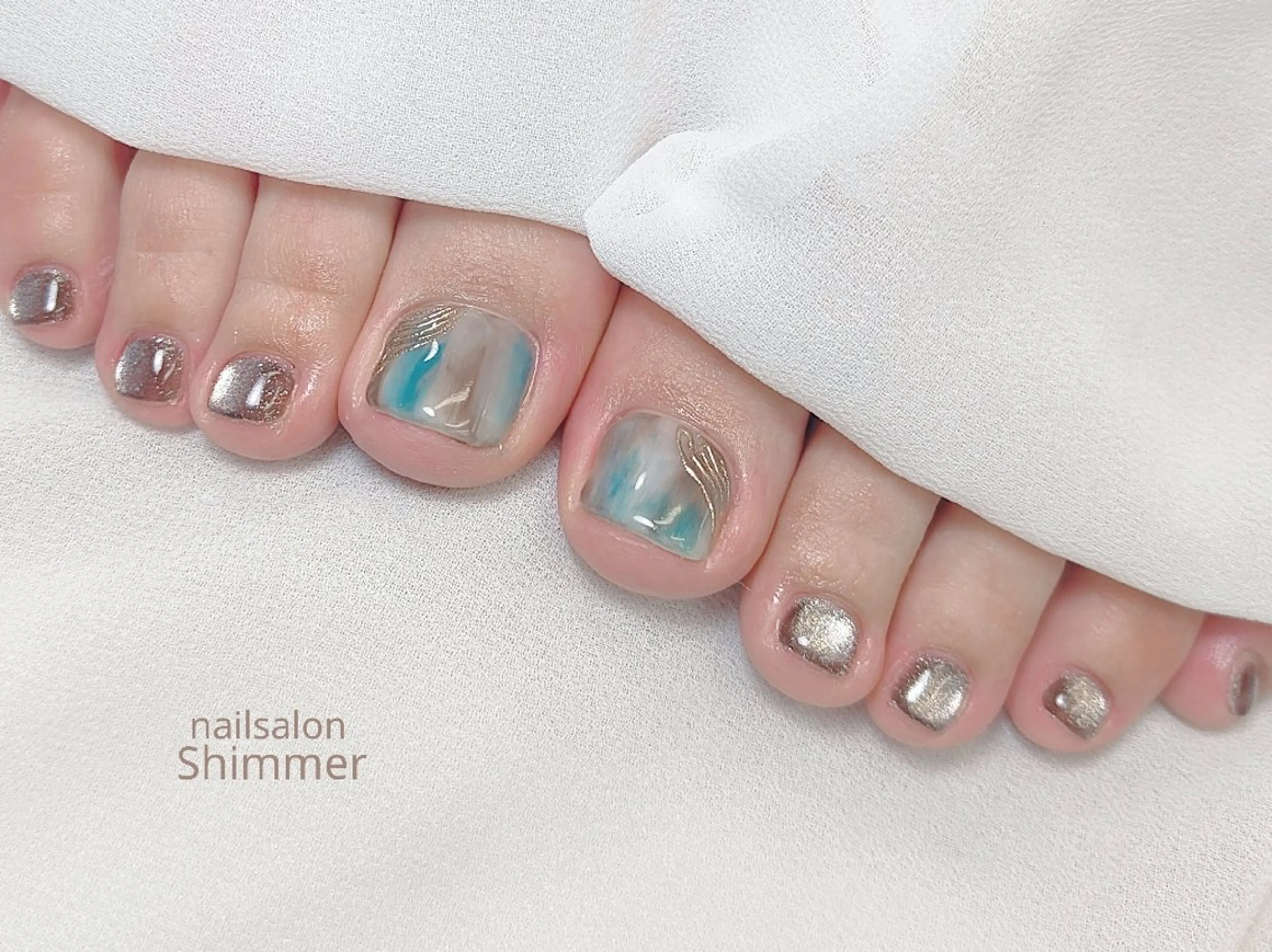 ネイル Shimmer Asakoのネイルデザイン