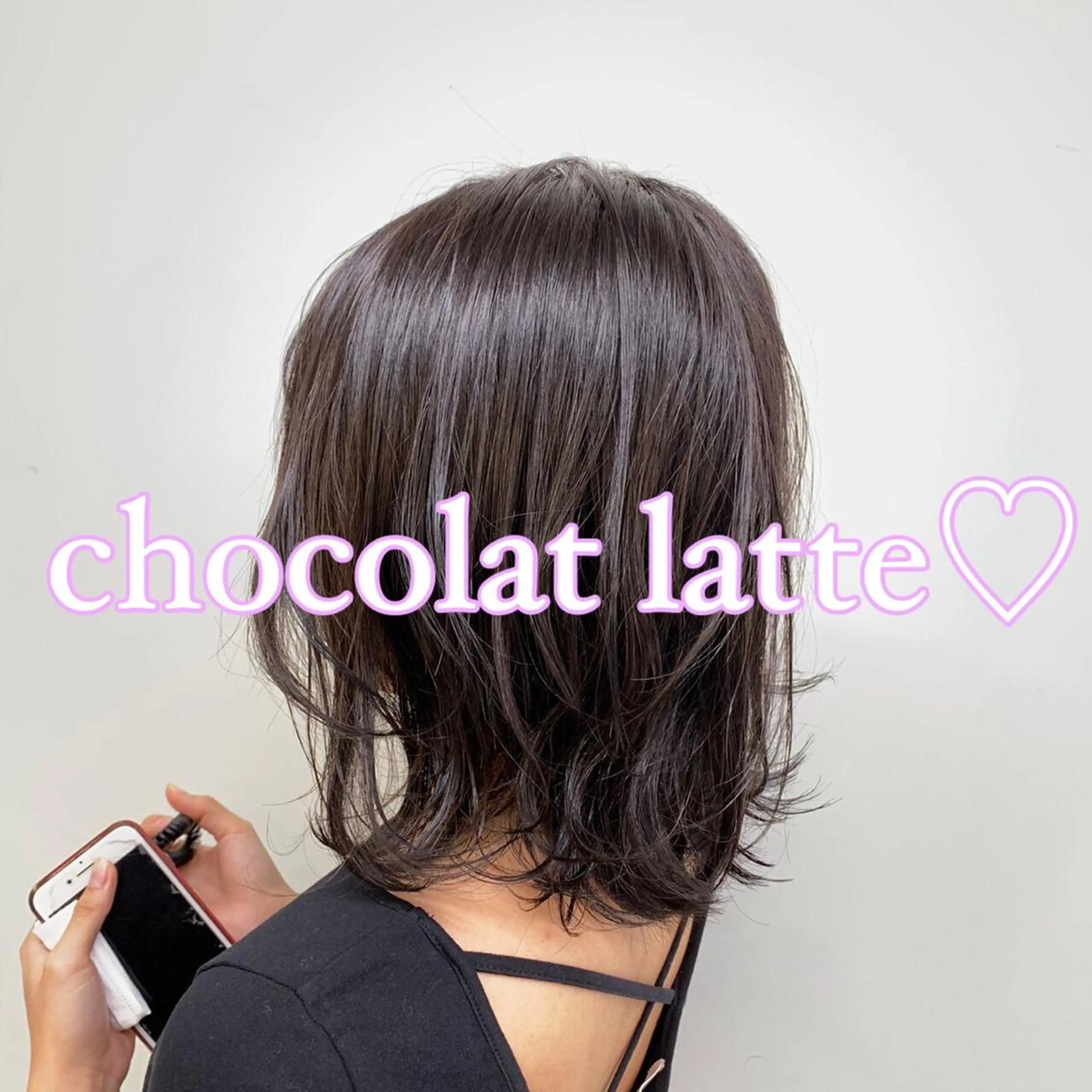 セミロング カラー パーマ ヘアアレンジ キッズ ネイル マツエク・マツパ ブリーチ ブリーチなしカラー カット ヘアカラー トリートメント ヘアセット ♡モテ髪/似合わせ♡ 透明感/JUICE♡のヘアスタイル