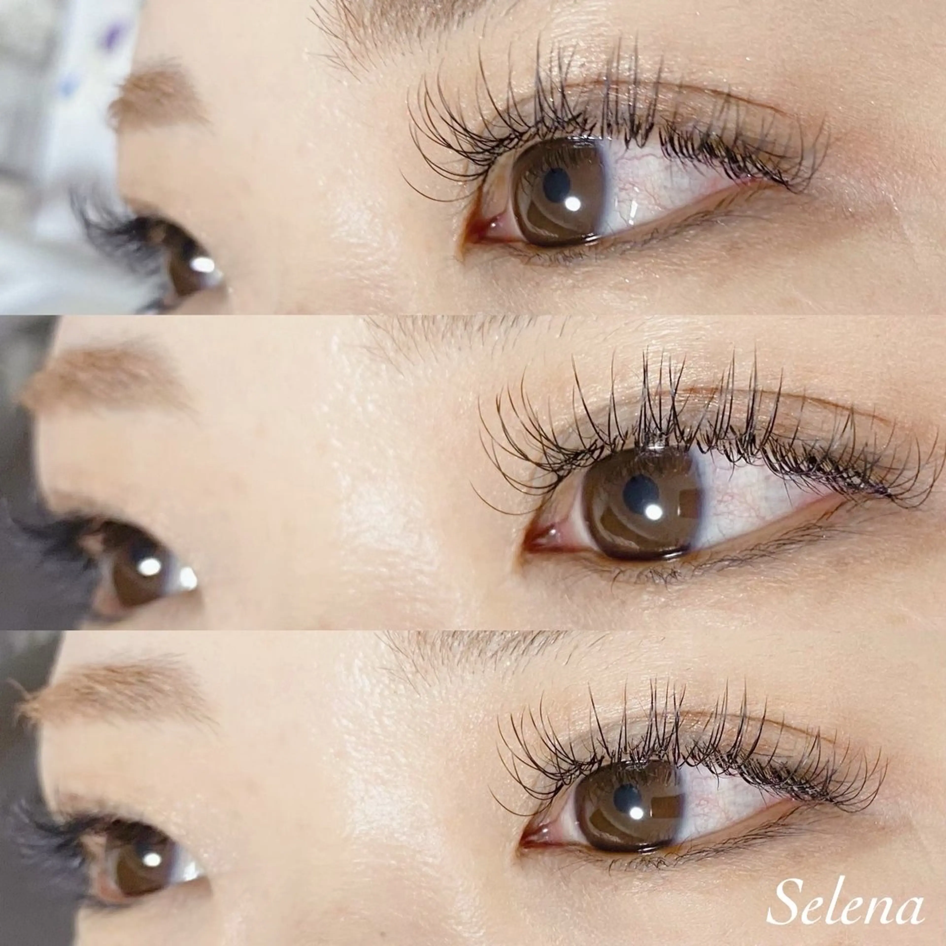 【エクステ】フラットラッシュ140本☆¥4500の写真