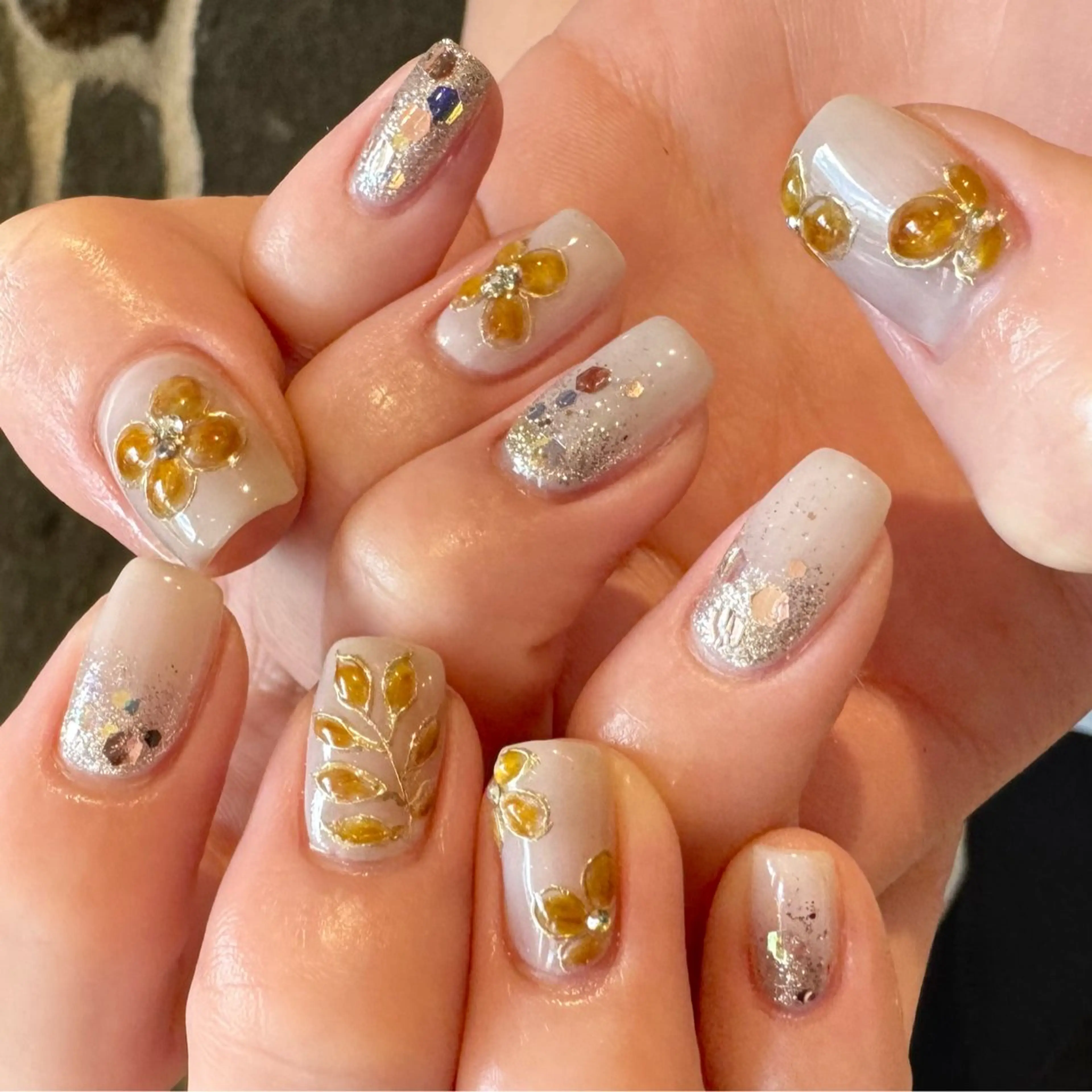 ネイル ハンドネイル EARTH浦添店 村吉のネイルデザイン