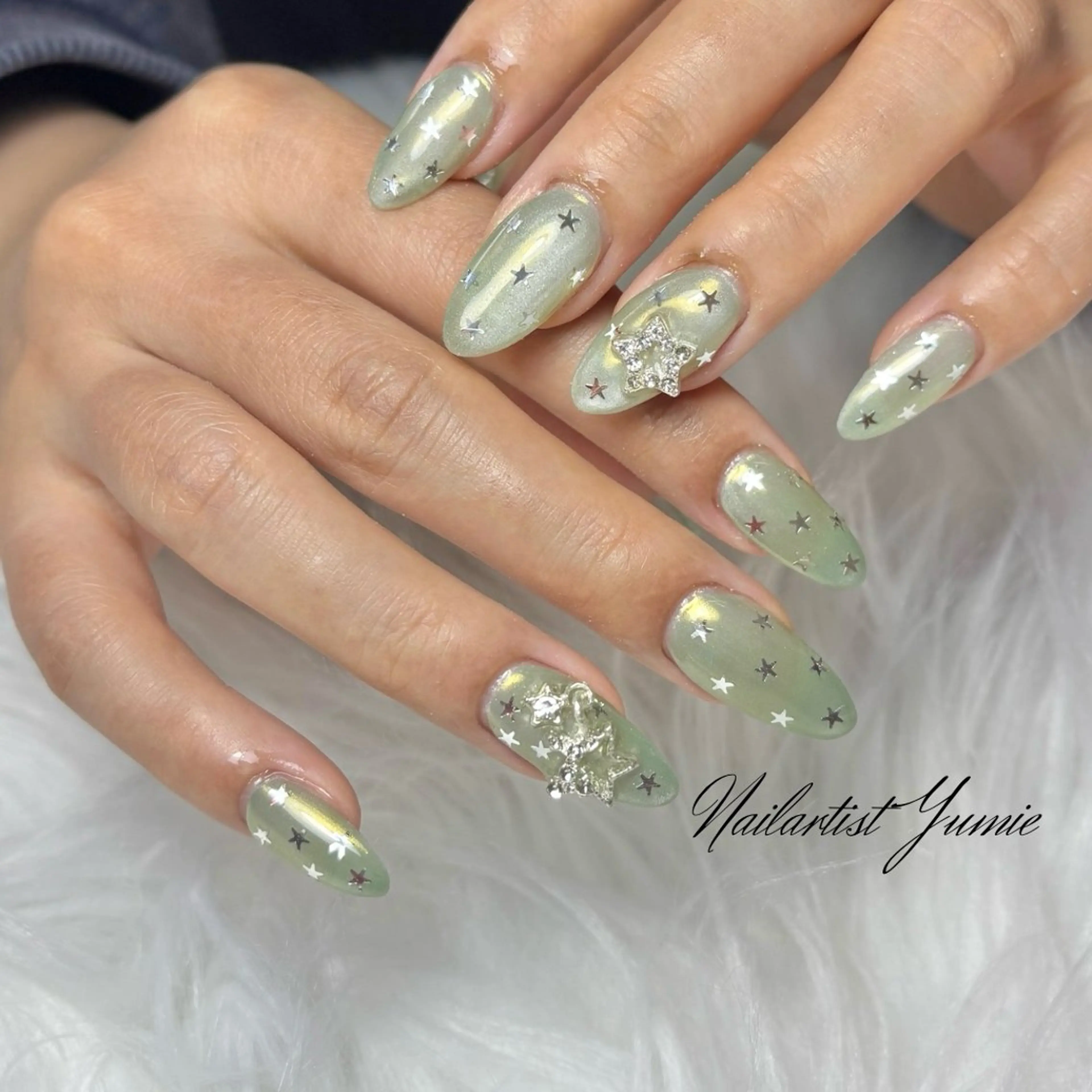 ネイル 長さ出し ネイルチップ ハンドネイル NAILSALON en+所属・NAILSALON en+沖縄市美原のネイルデザイン