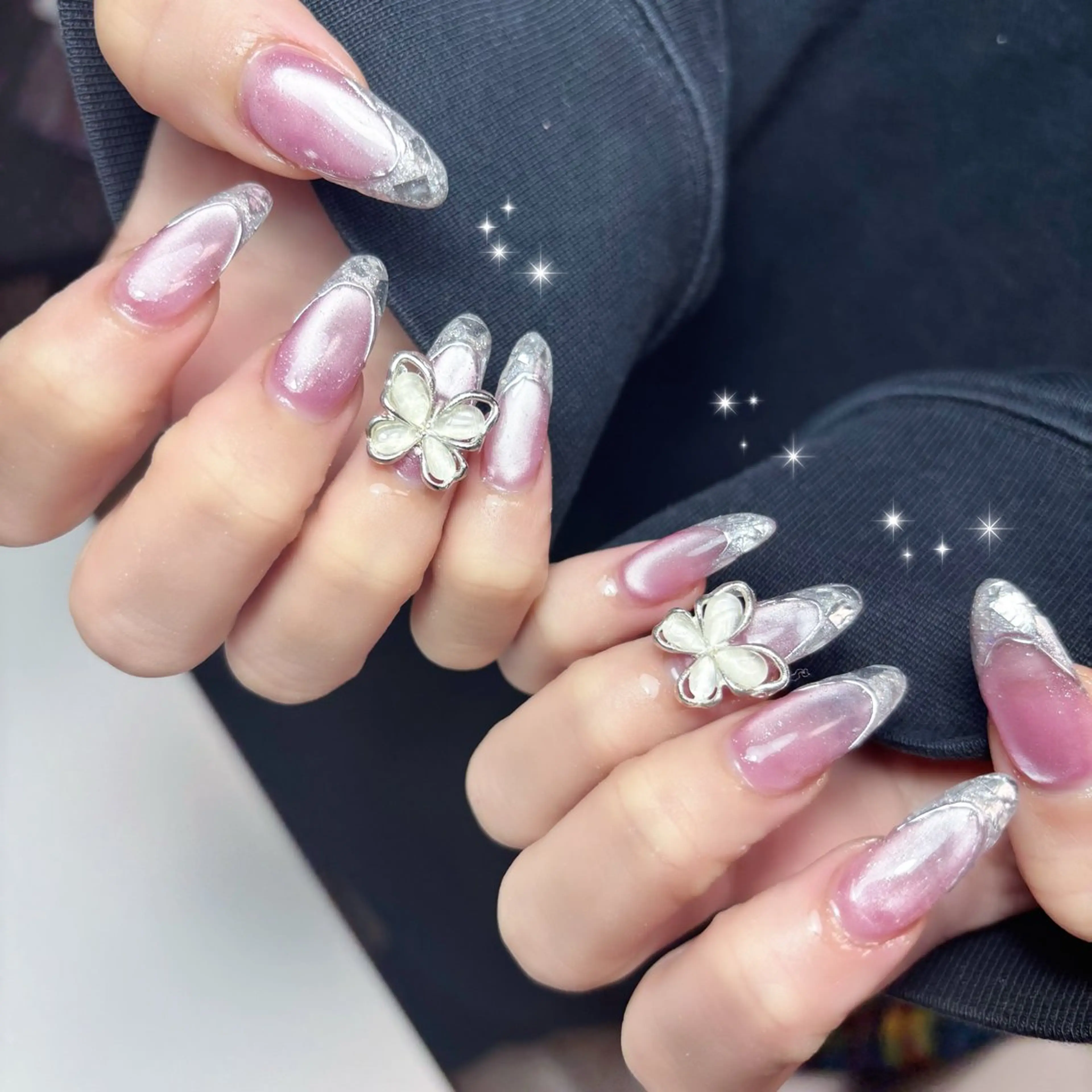 ロング salon de perlaのネイルデザイン