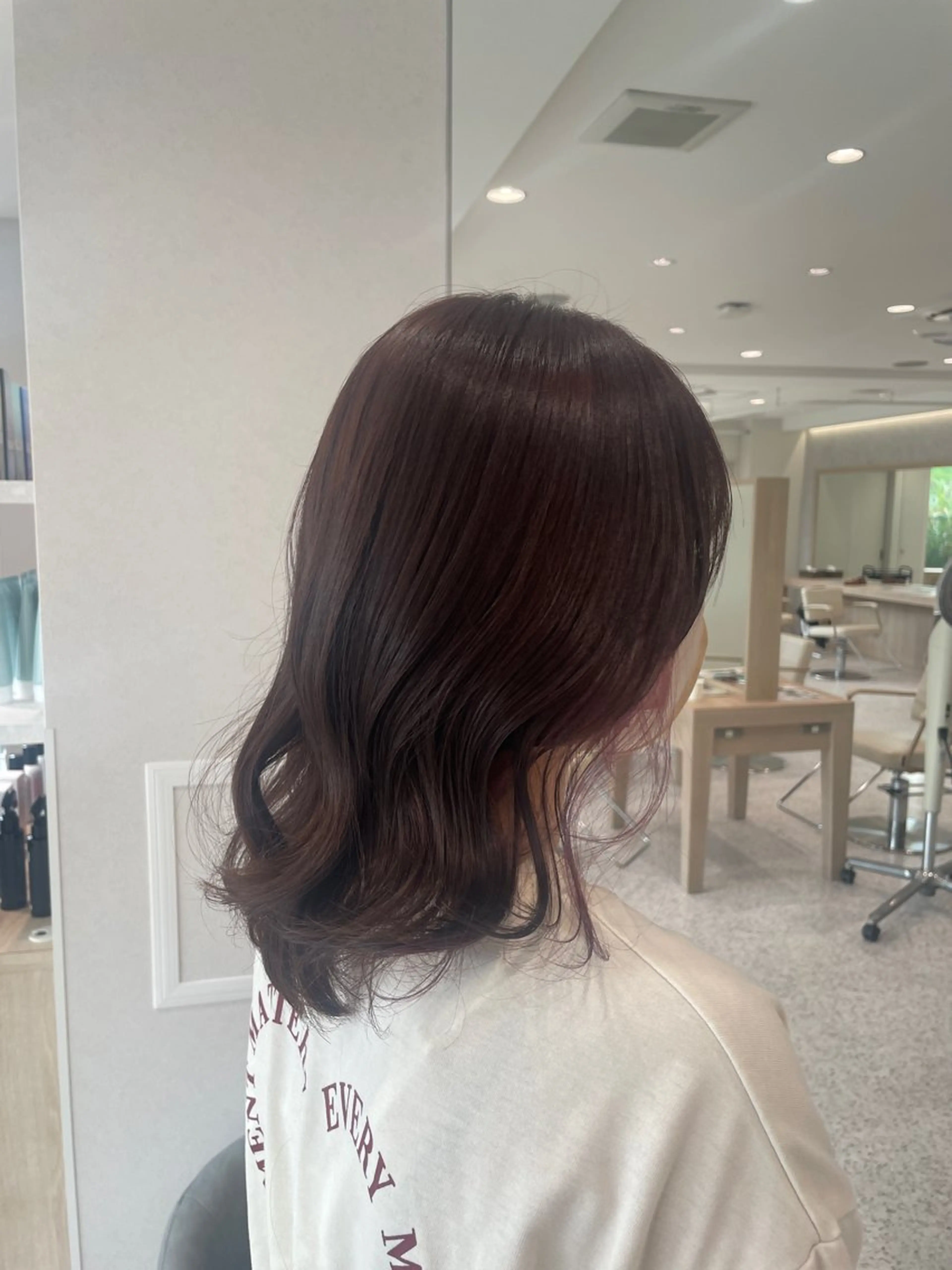 🩵ブリーチしないダブルカラー🩵カット＋Wカラー＋トリートメントの写真