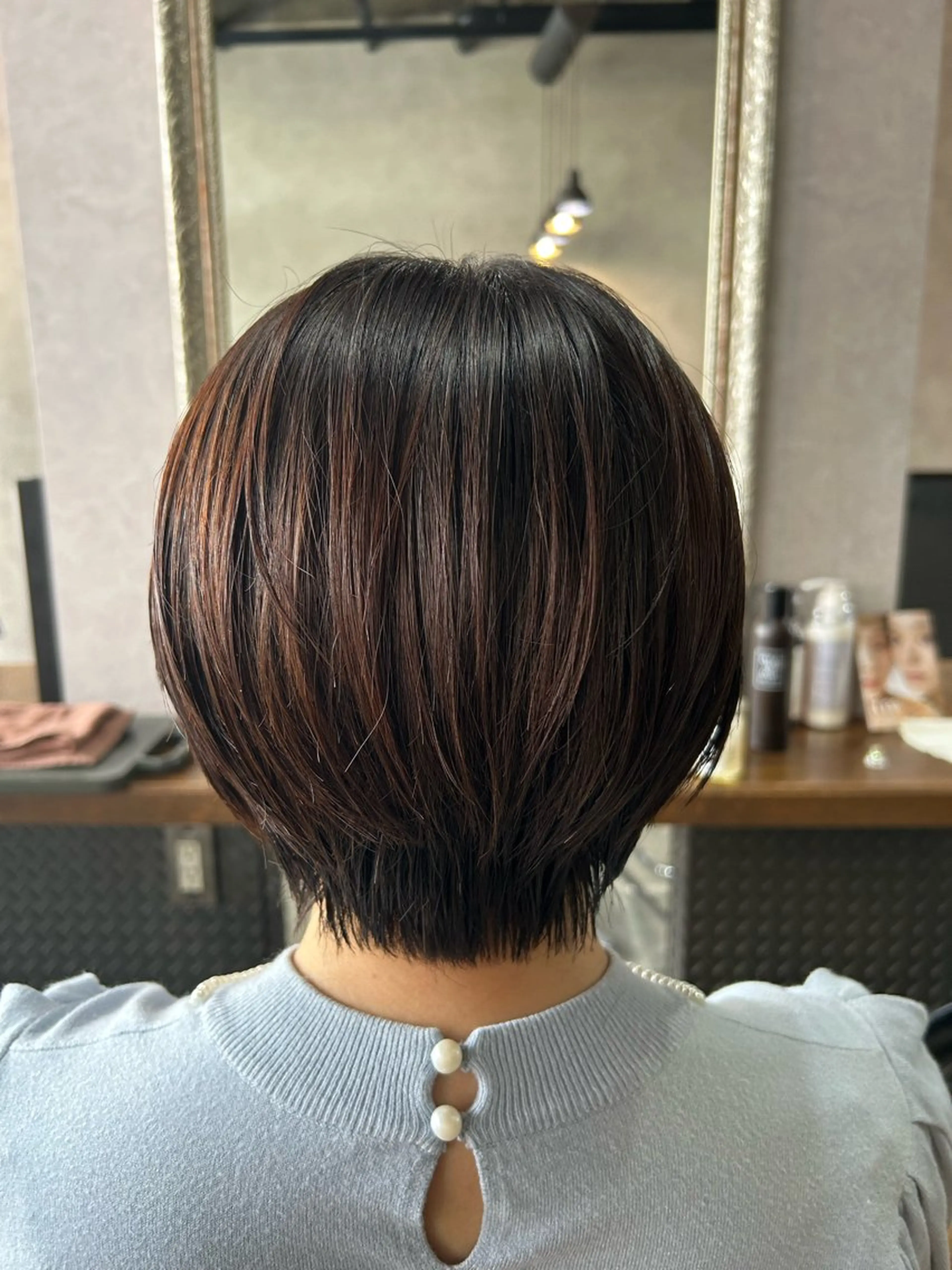 ショート enx天王町店 伊藤 愛央のヘアスタイル