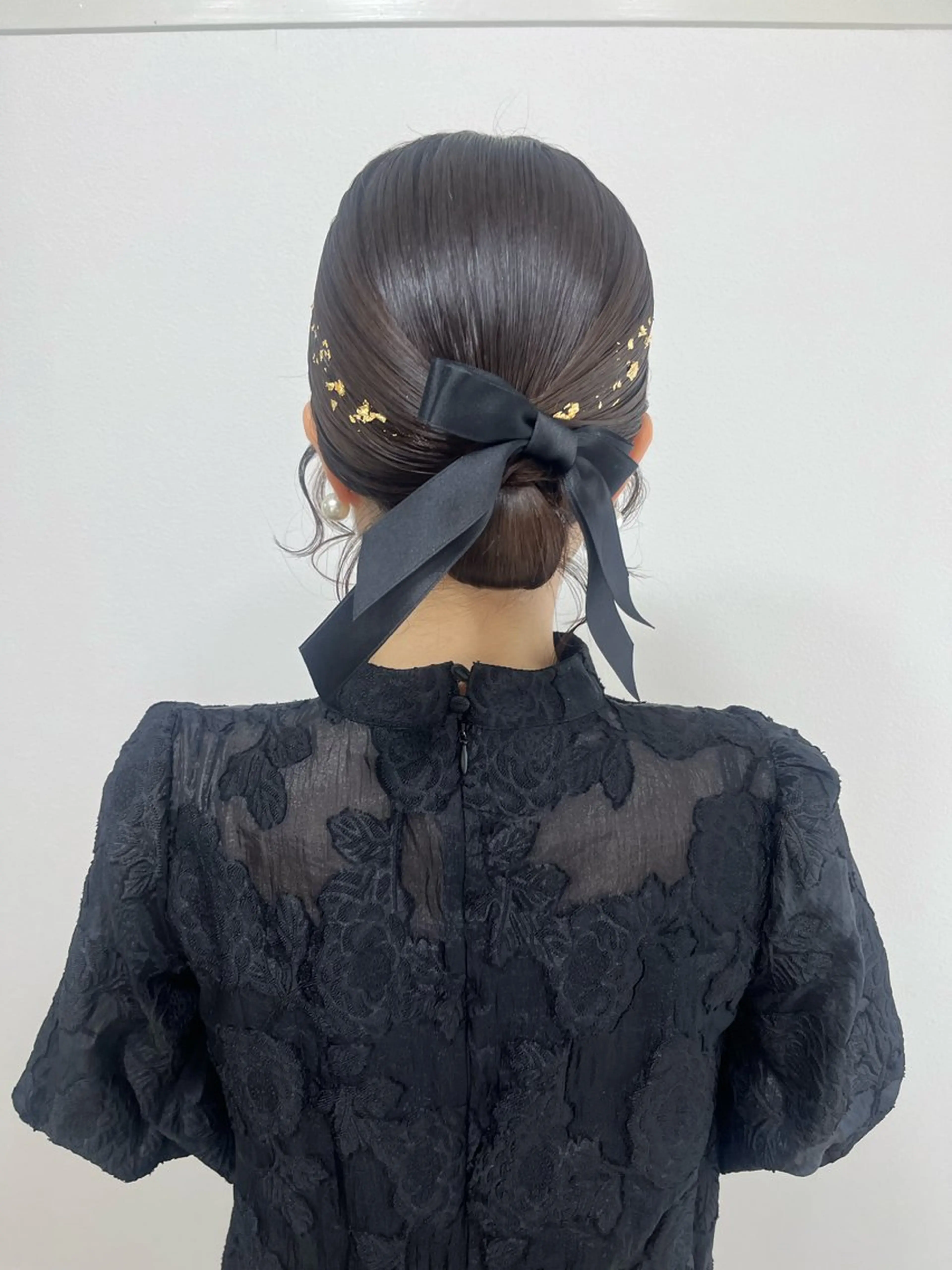 ミディアム ヘアアレンジ ヘアセット ヘアセットサロン /上坪愛美のヘアスタイル