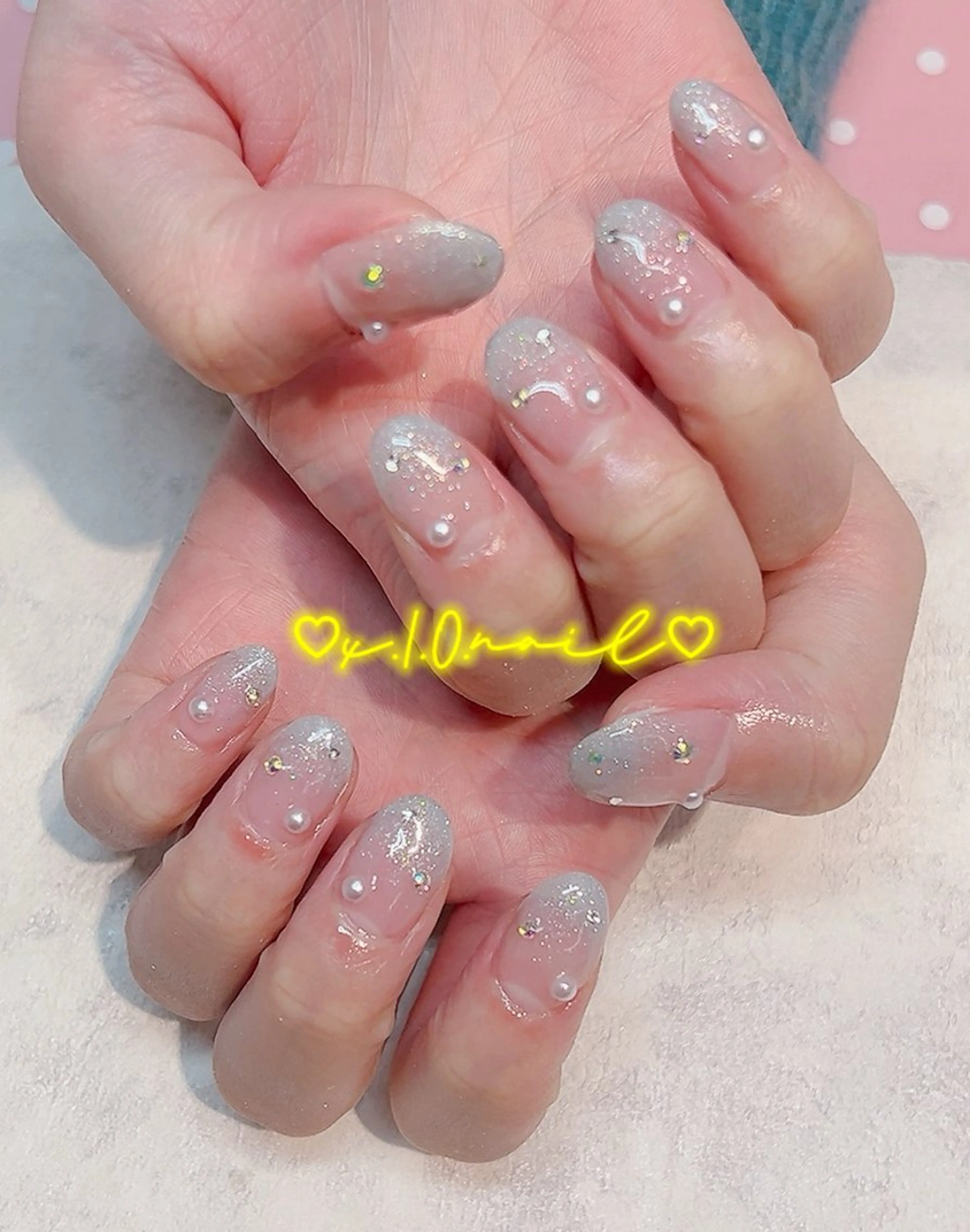 ネイル アニマル柄 アートネイル ニュアンスネイル ネイルチップ ハンドネイル x.1.0.nail ♡Cのネイルデザイン