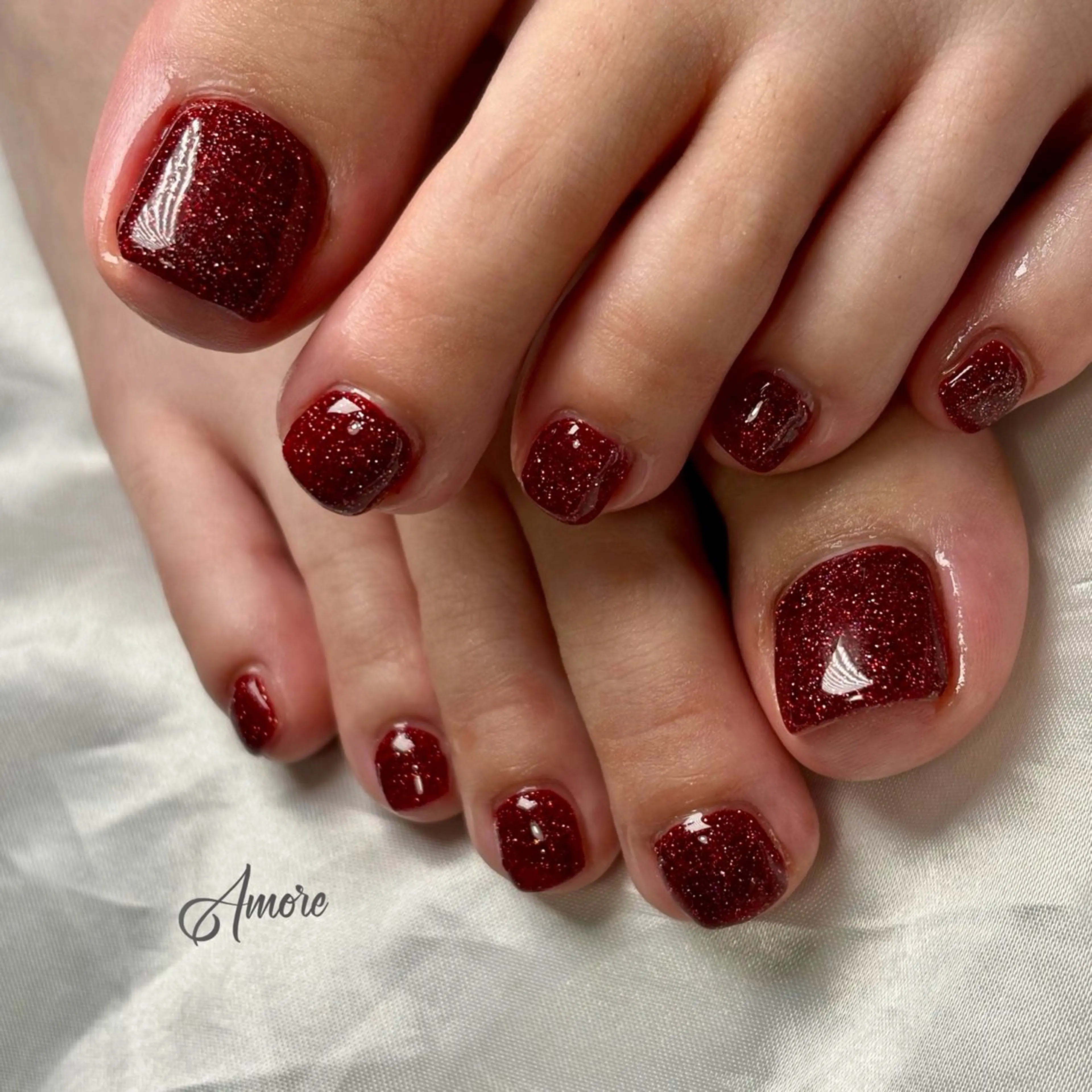 ネイル ジェルネイル キラキラネイル 韓国ネイル マグネットネイル パラジェル You kyehwaのネイルデザイン