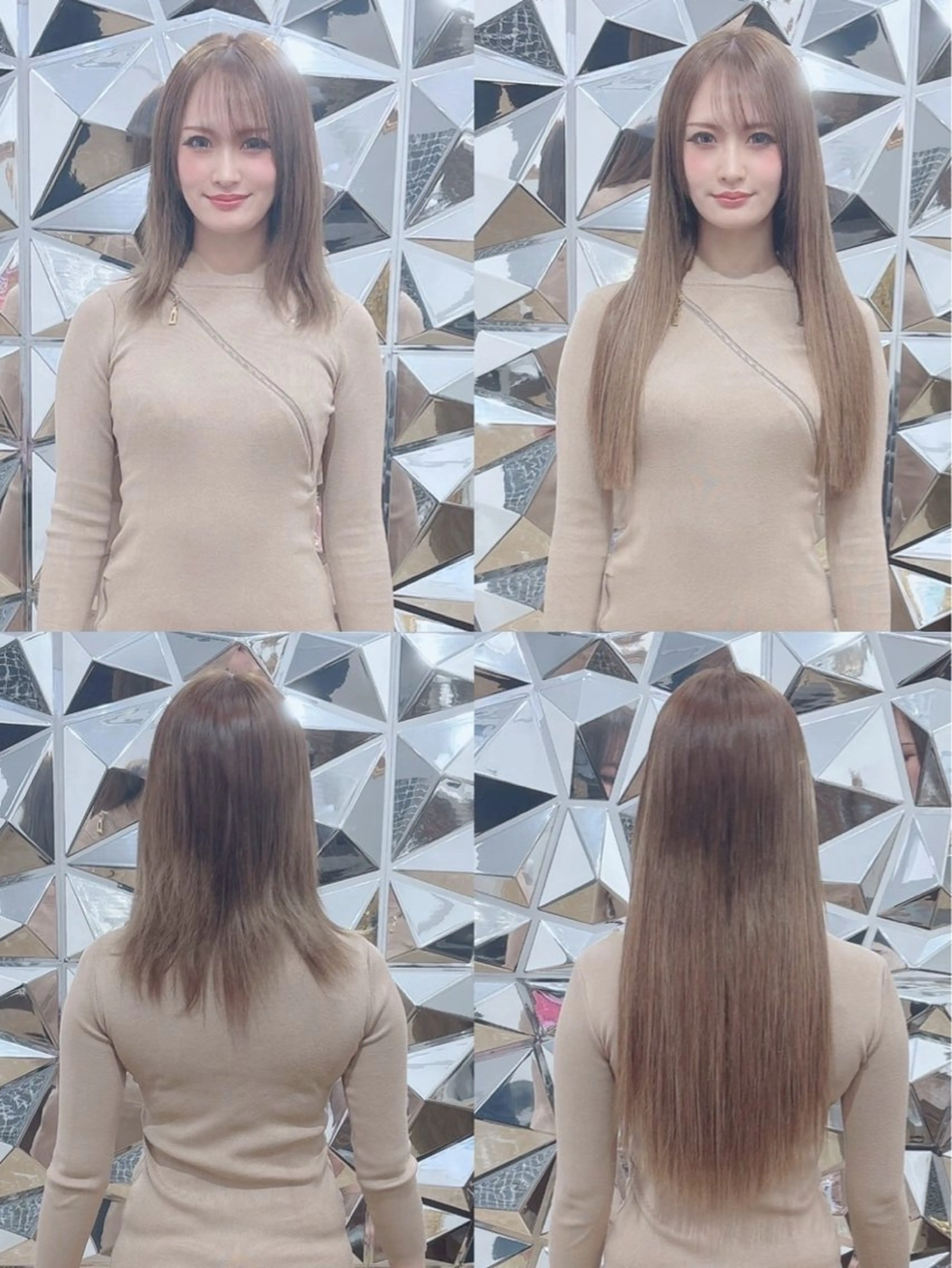 ロング カラー ヘアアレンジ シールエクステ バレイヤージュ ブリーチ ケアブリーチ ダブルカラー エクステ LIP 大阪本店 エクステ 堀谷和孝のヘアスタイル