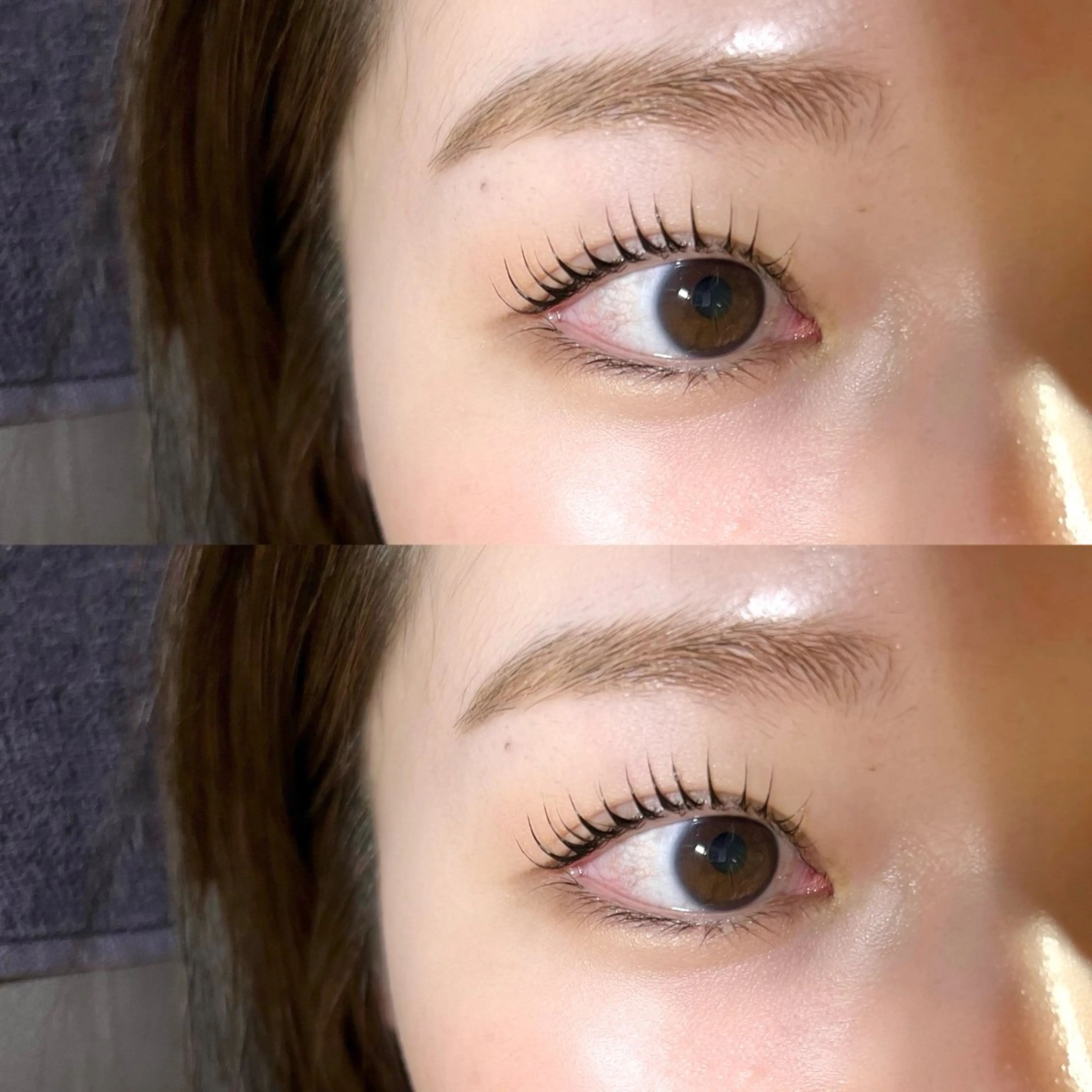 【ご新規様】パリジェンヌラッシュリフトorまつ毛パーマ(アイパック+モチ2倍トリートメント+束コーティング仕上げ)の写真