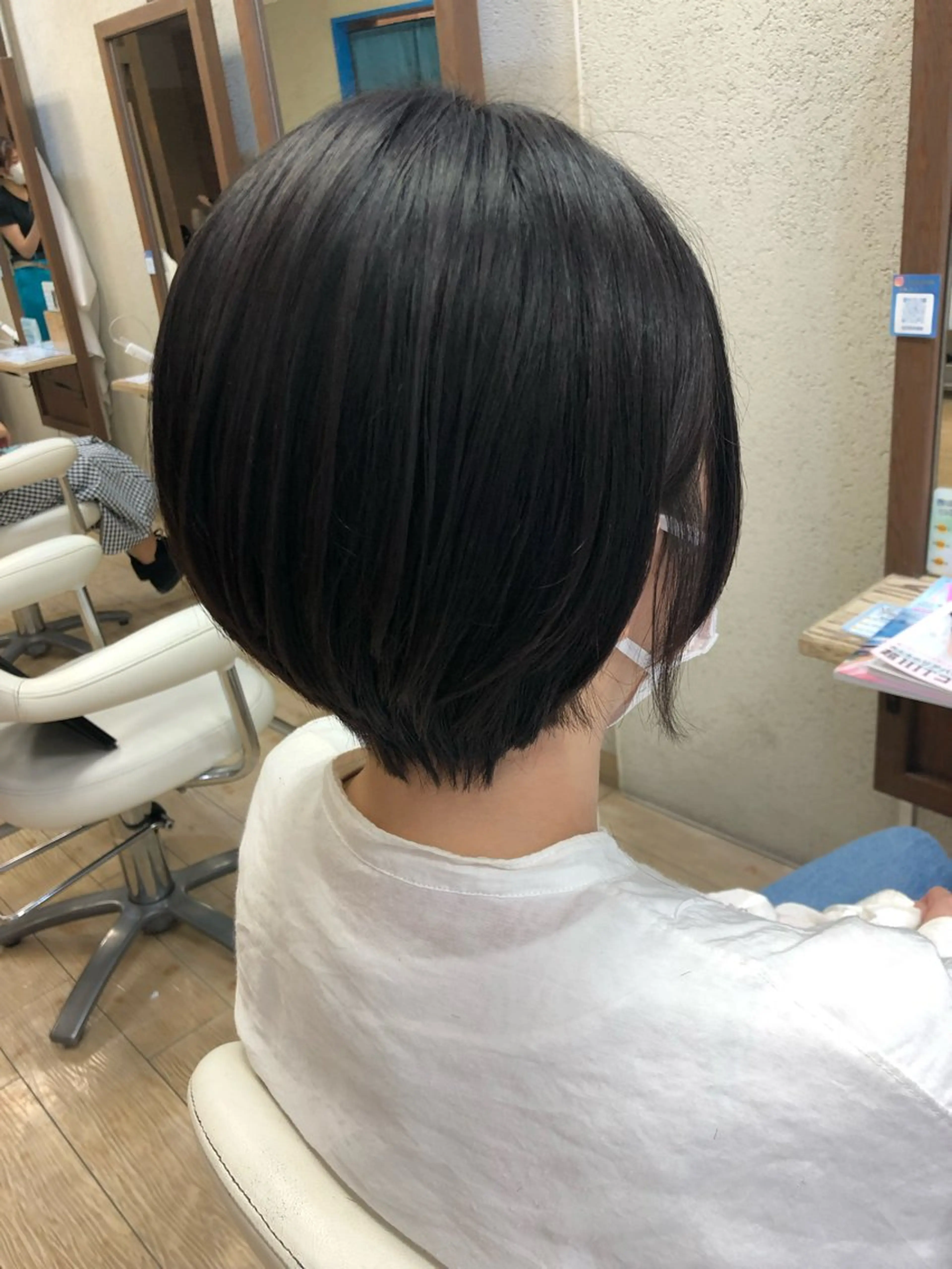 ショート ショートボブ ボブ ショートヘア カット 阿部 美咲のヘアスタイル