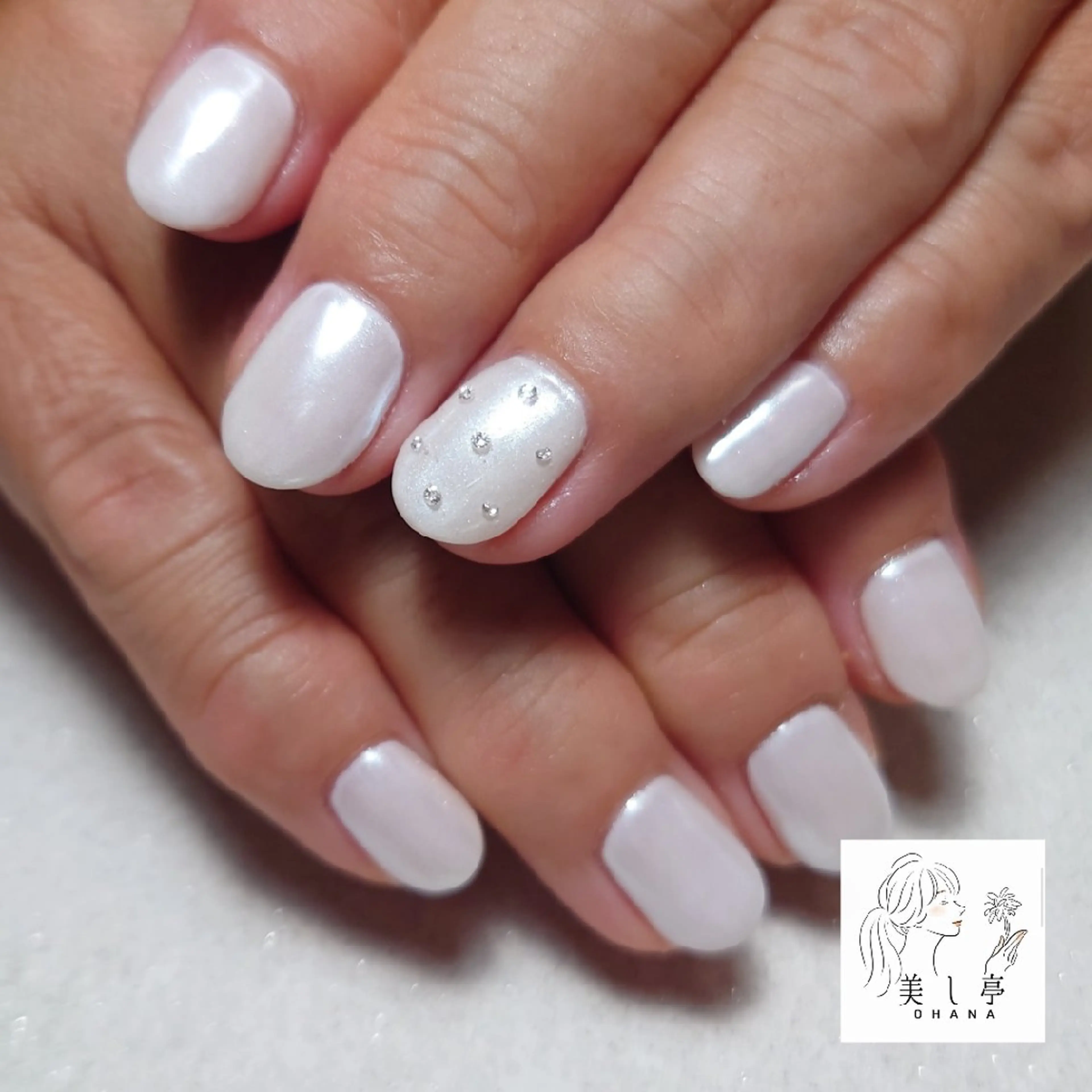 ネイル 美し亭 OHANAのネイルデザイン