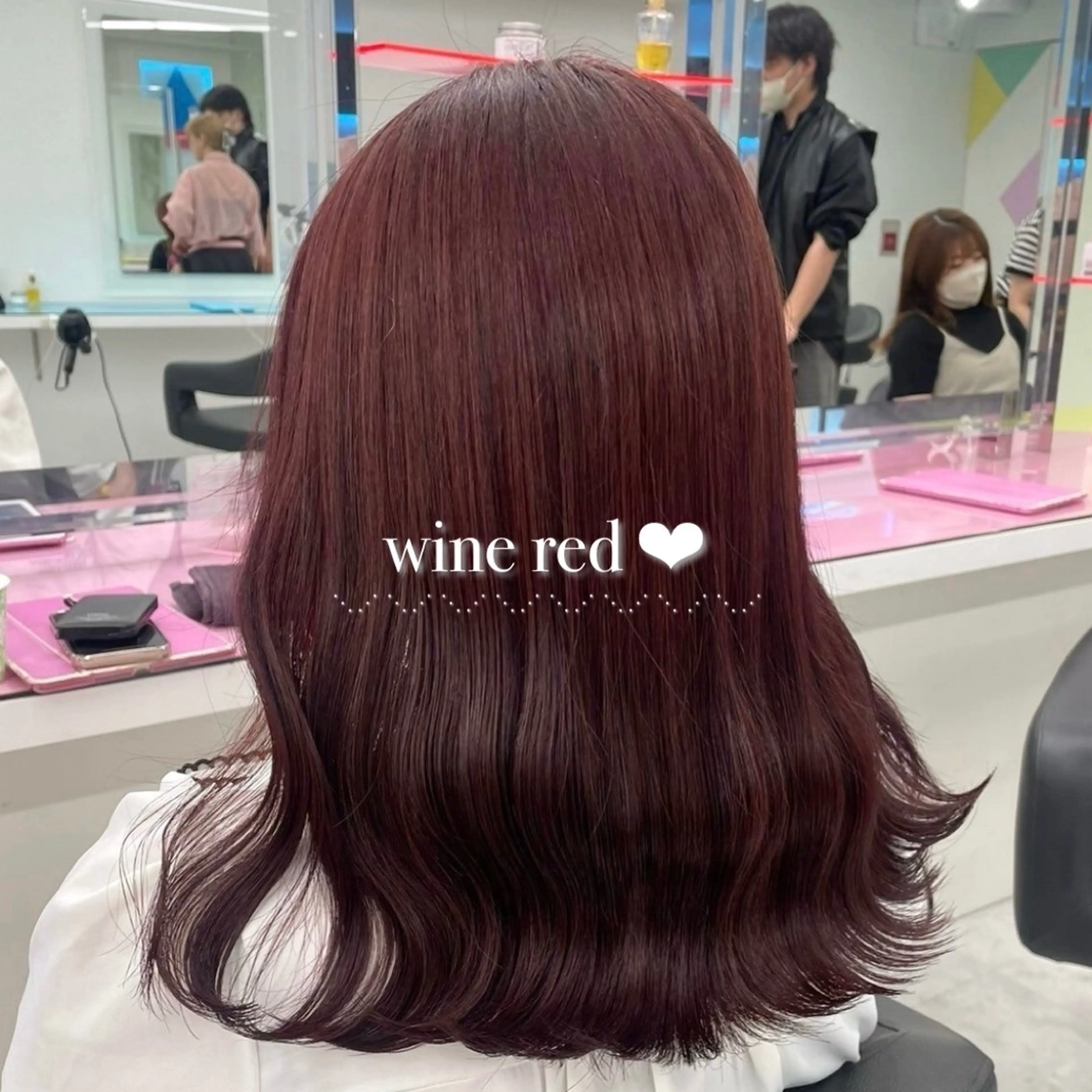 カラー かわいい艶髪🤍 れいな🤍のヘアスタイル