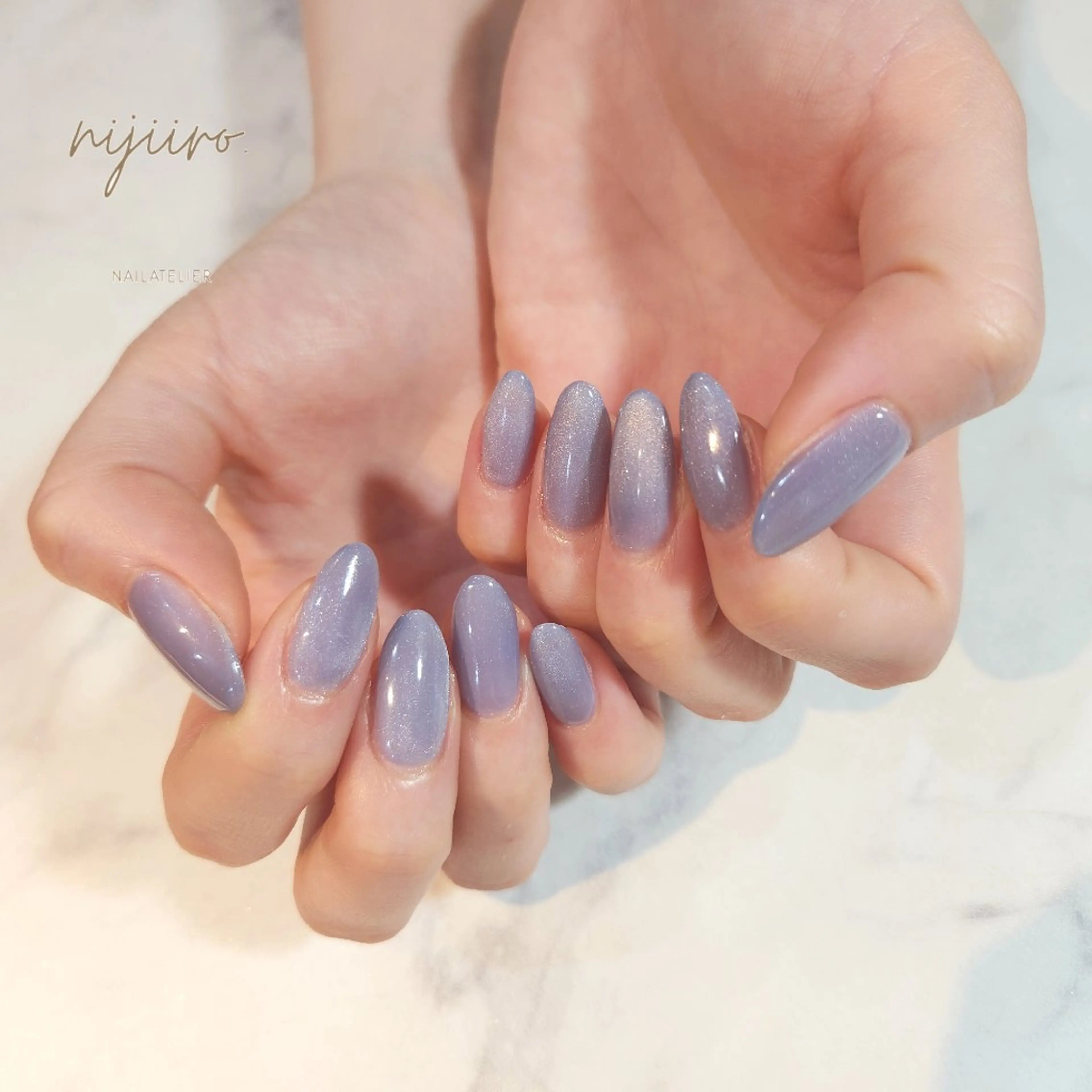 ネイル ハンドネイル nailatelier nijiiro.所属・nijiiro🌈 サトウのネイルデザイン