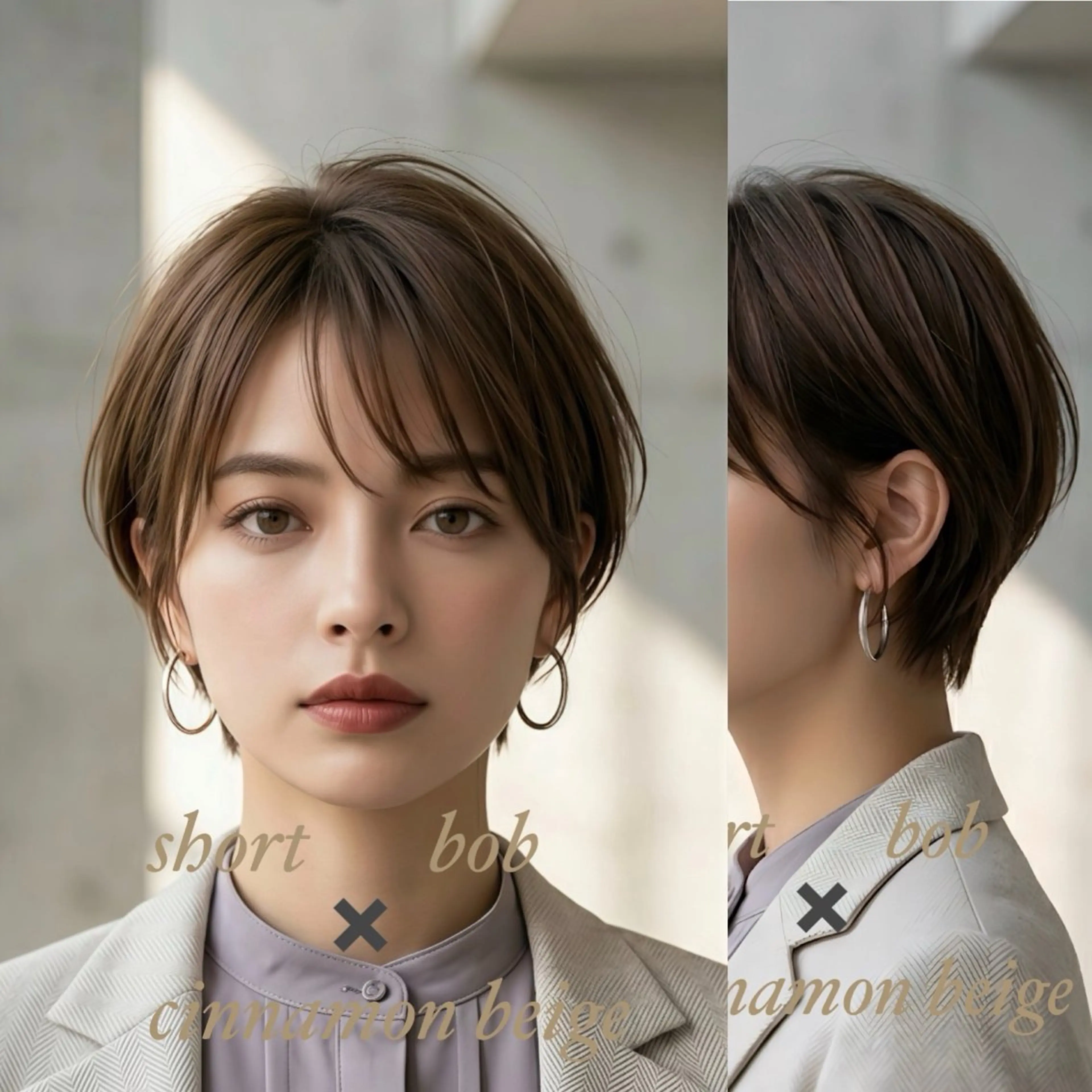 ショート カラー カット ヘアカラー M.SLASH 辻 孝志のヘアスタイル