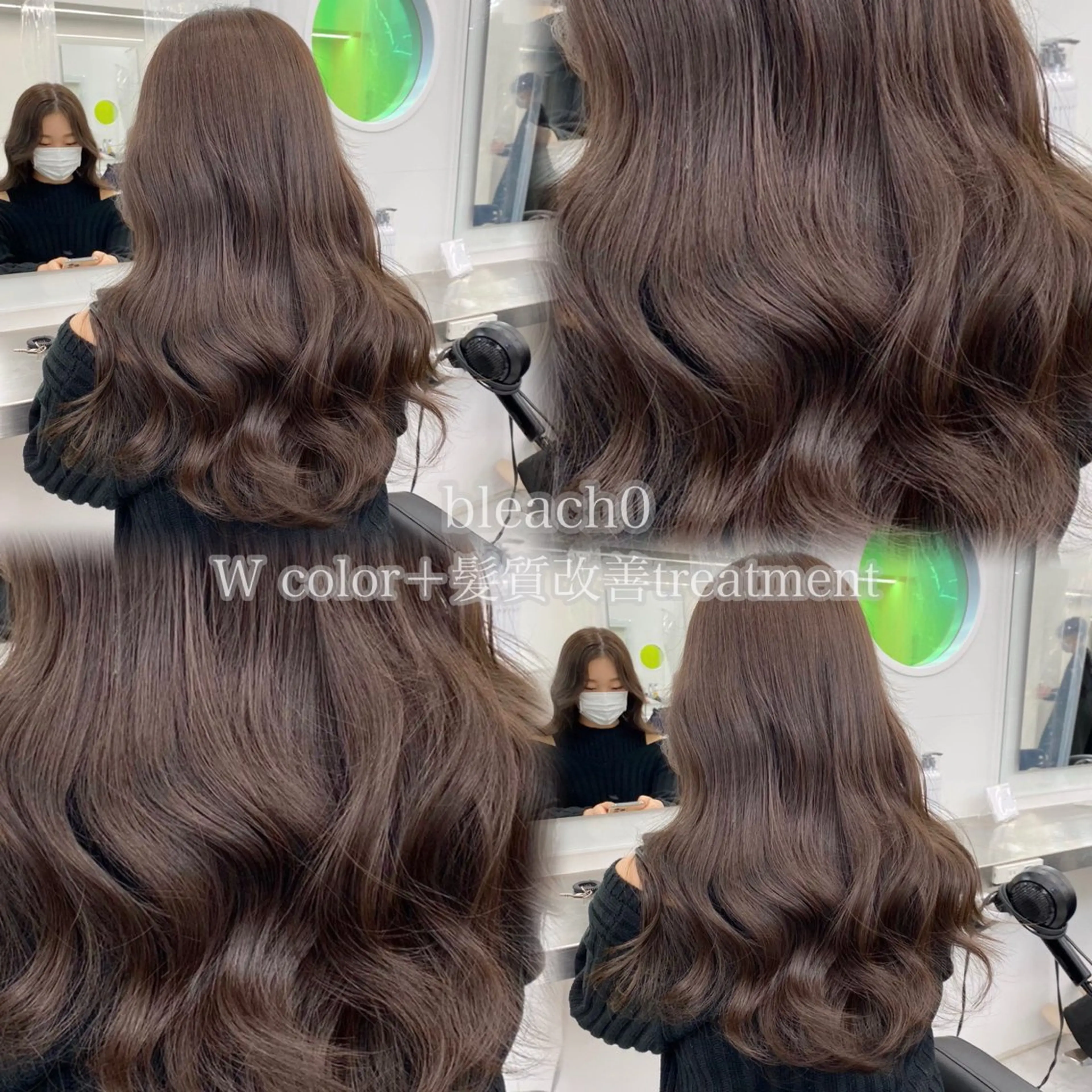 カラー ベージュ・ラベンダー カラー🎀りりのヘアスタイル