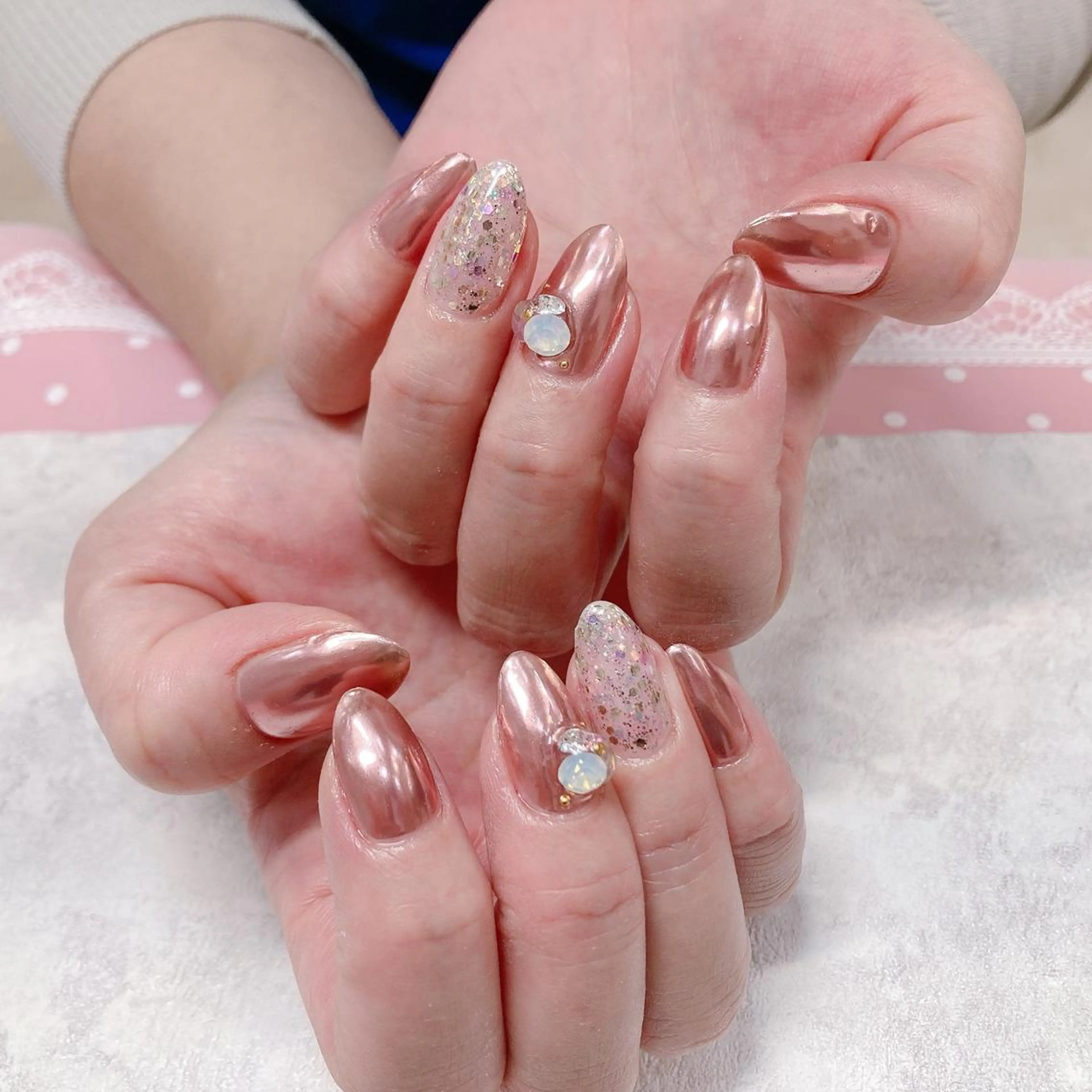 ネイル バニーアイズ　ネイル ニューオータニ博多店のネイルデザイン