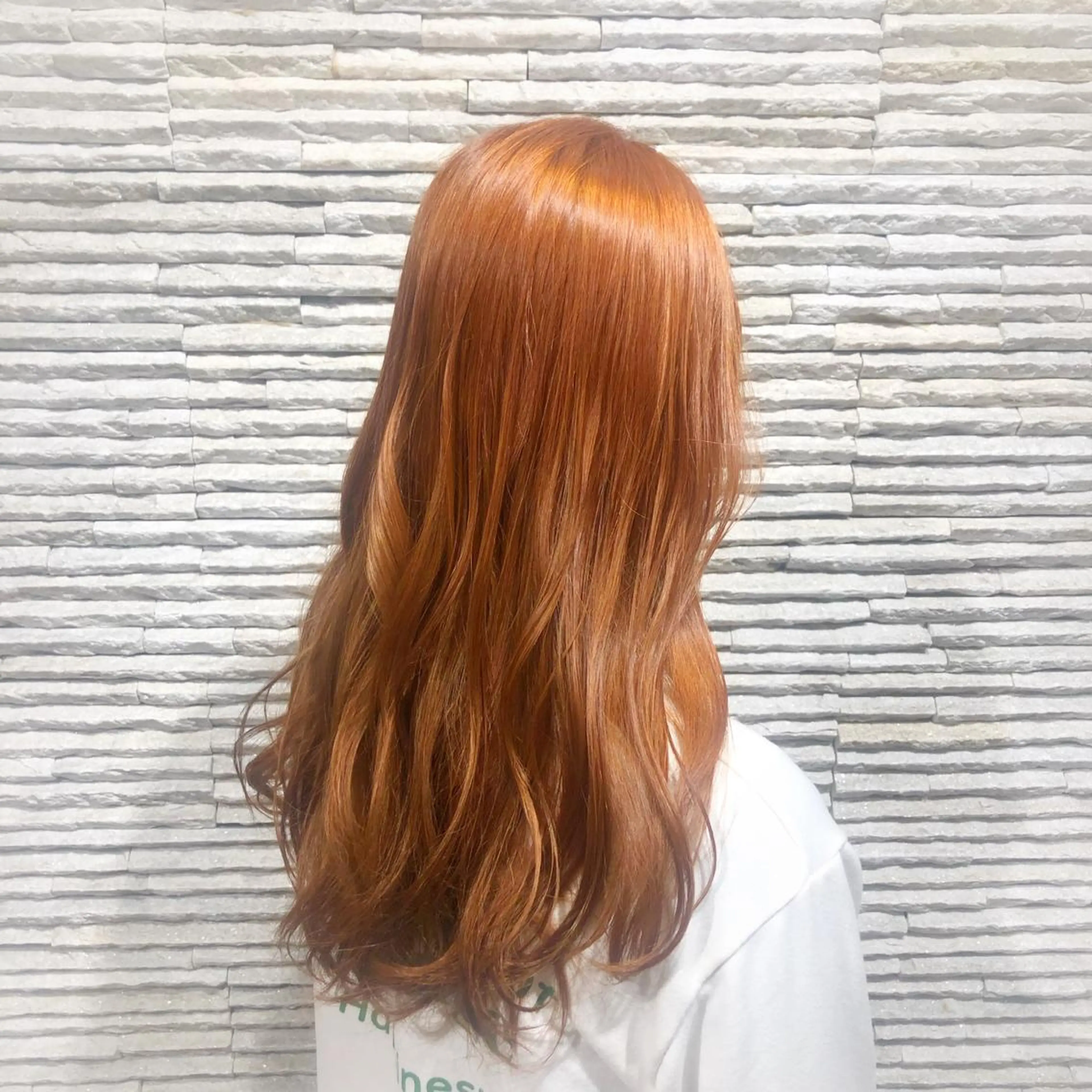 セミロング カラー カット ヘアカラー 嶋田 ゆきのヘアスタイル