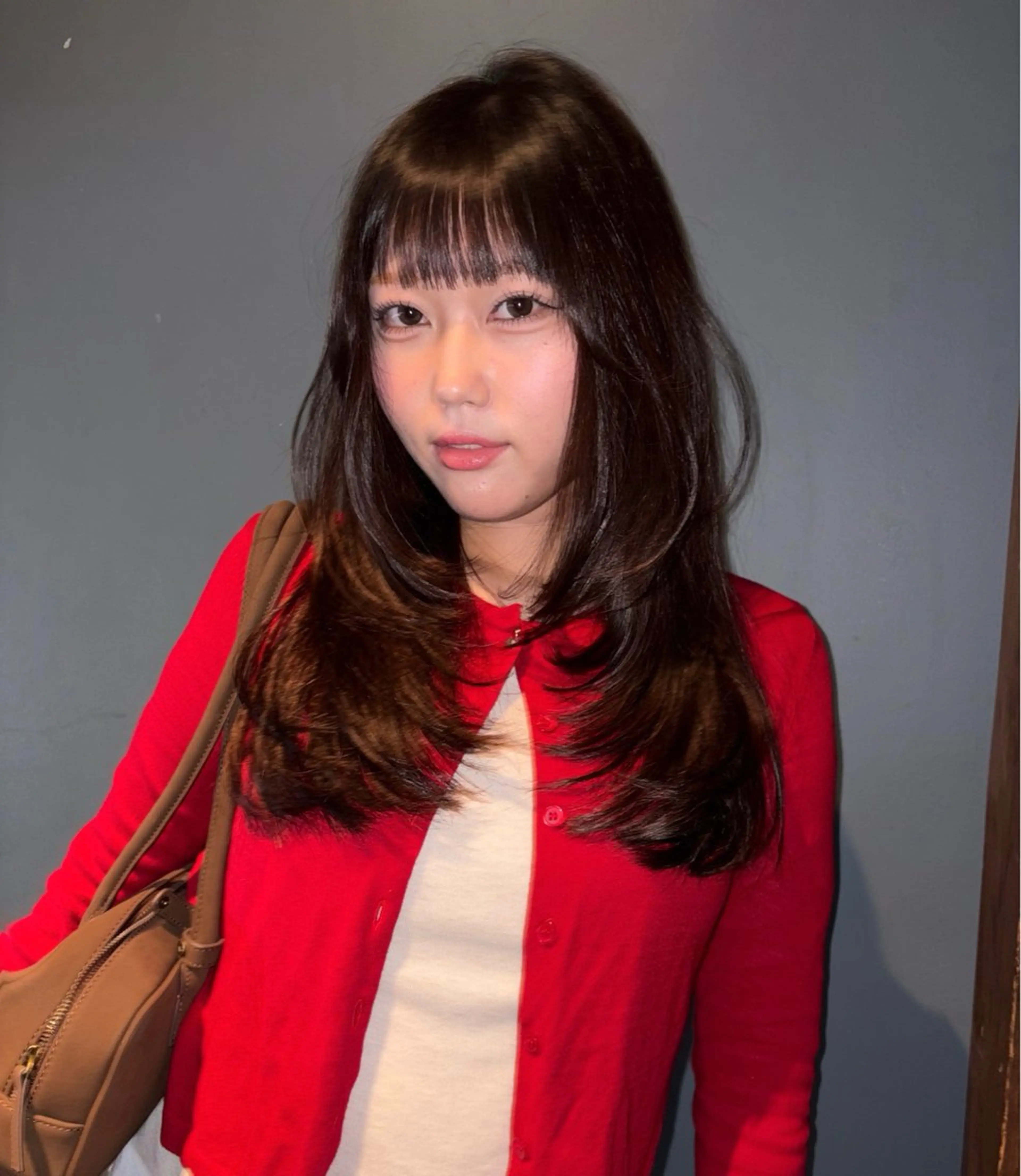 ロング カット ヘアカラー ボブカット Niina🩰のヘアスタイル