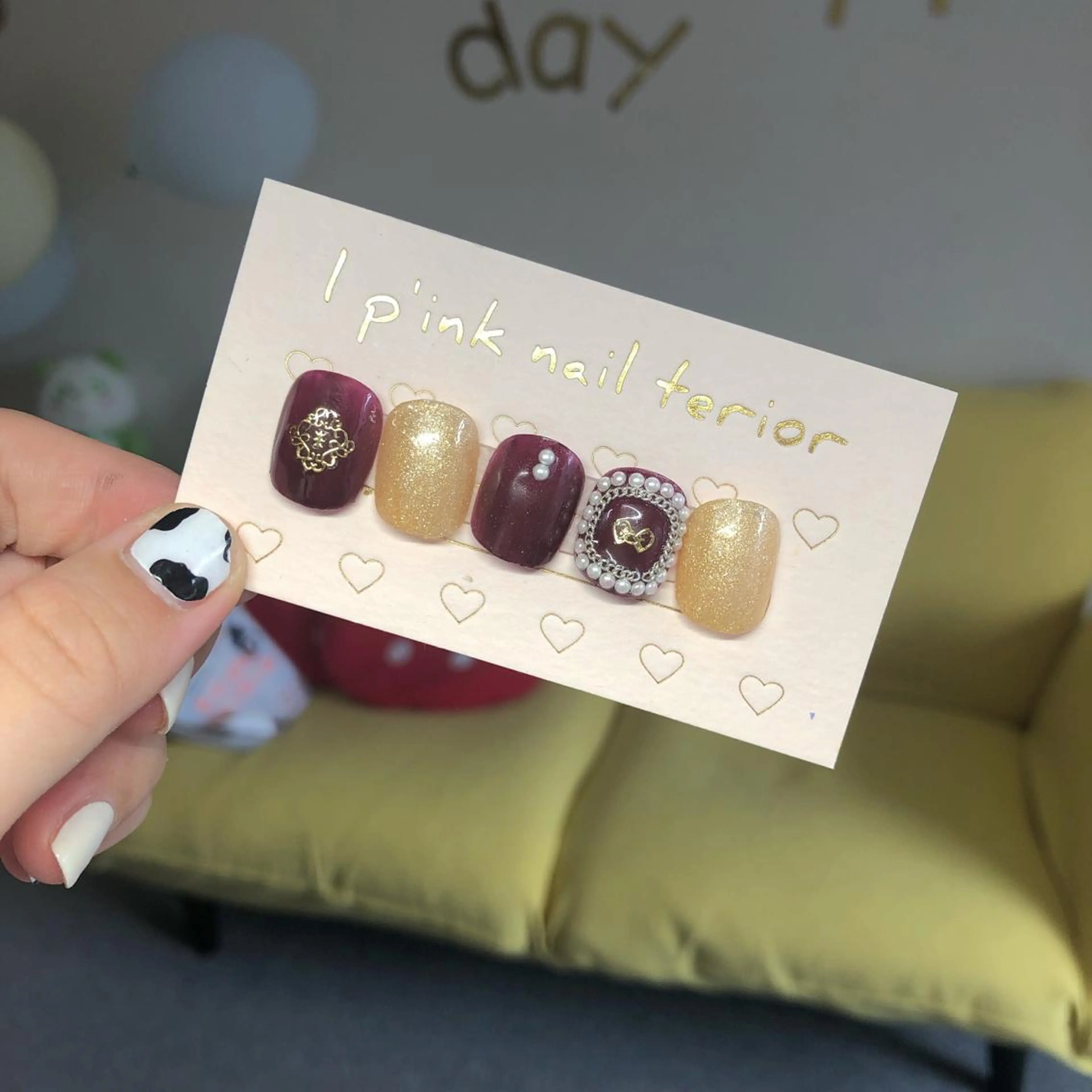 ネイル I P'ink nail salon所属・I pinknail 韓国風·持ち込み専門のネイルデザイン