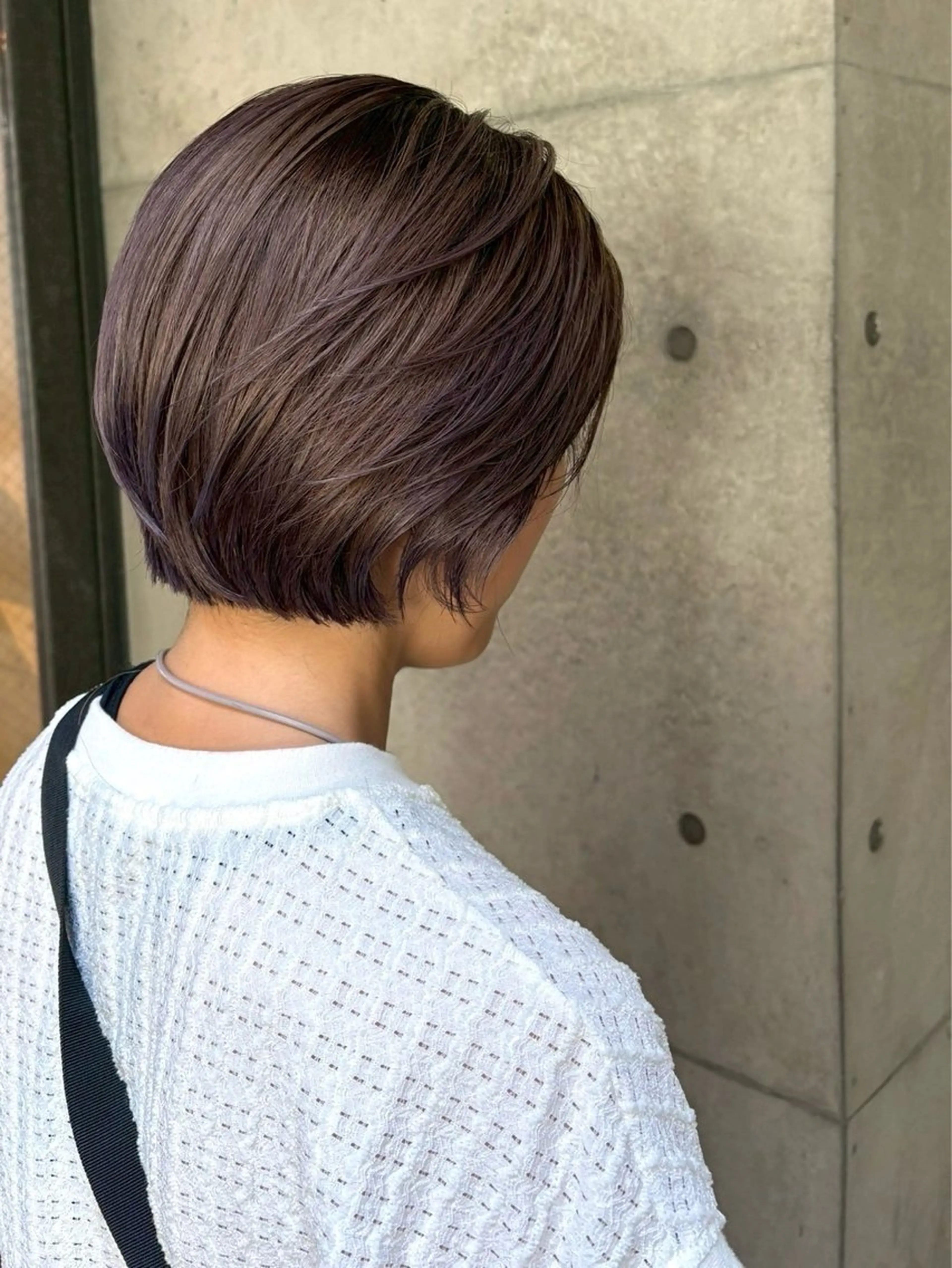 ショート ヘアカラー トリートメント なぎ ㅤのヘアスタイル