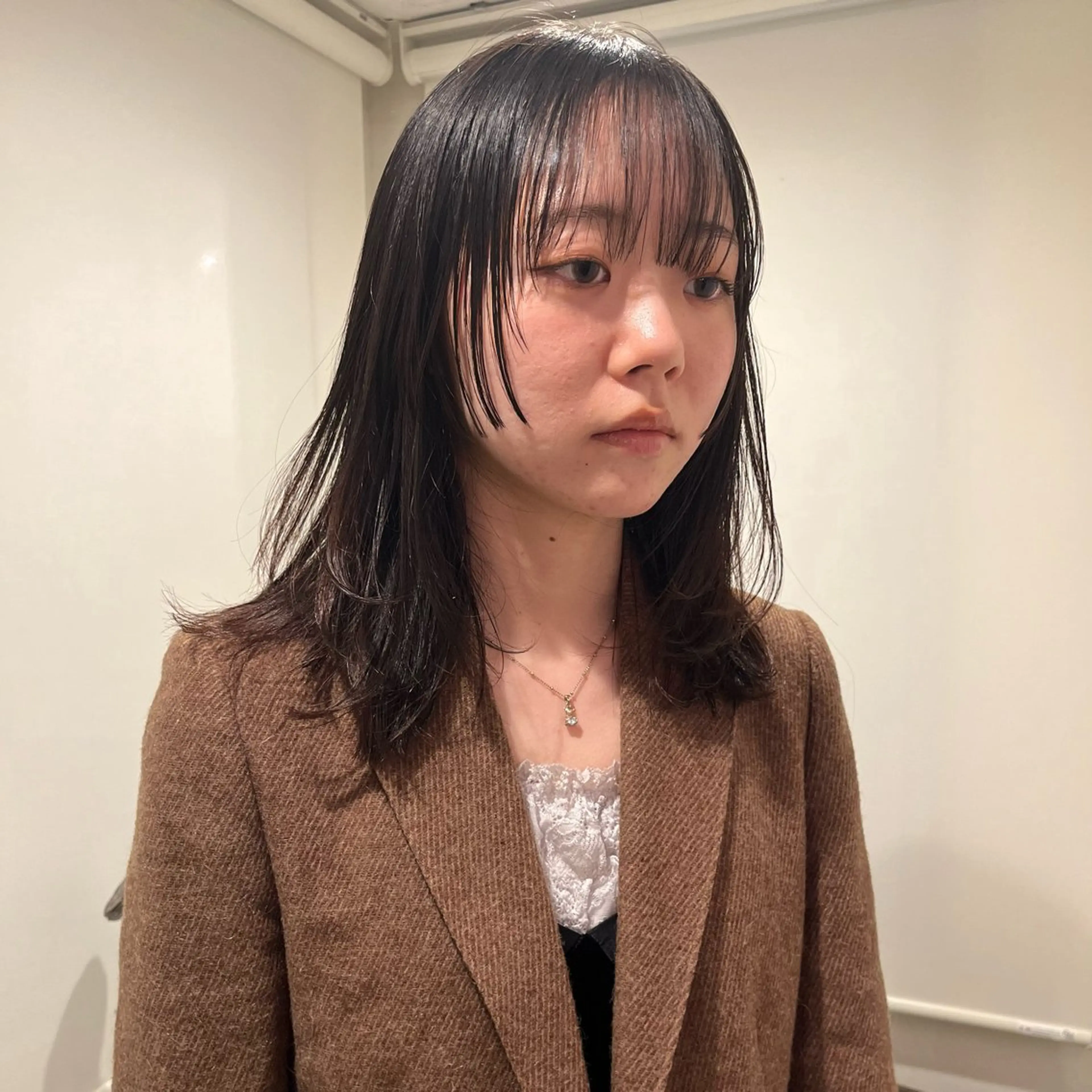 ロング カラー 顔周りカット レイヤーカット 🧸メンズカット 🧸conatsuのヘアスタイル